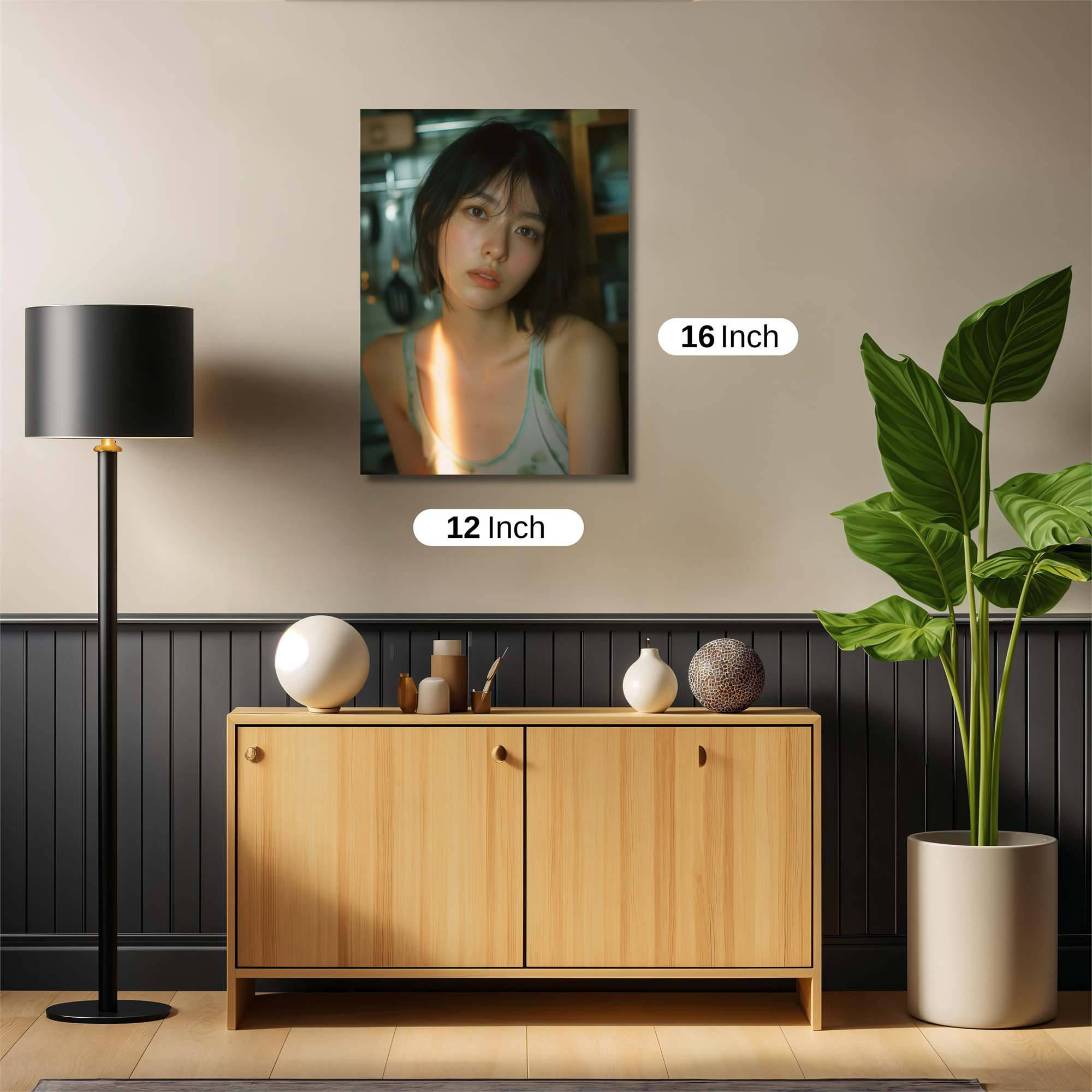 Sunlit Serenity Safe Wall Magnetic / M