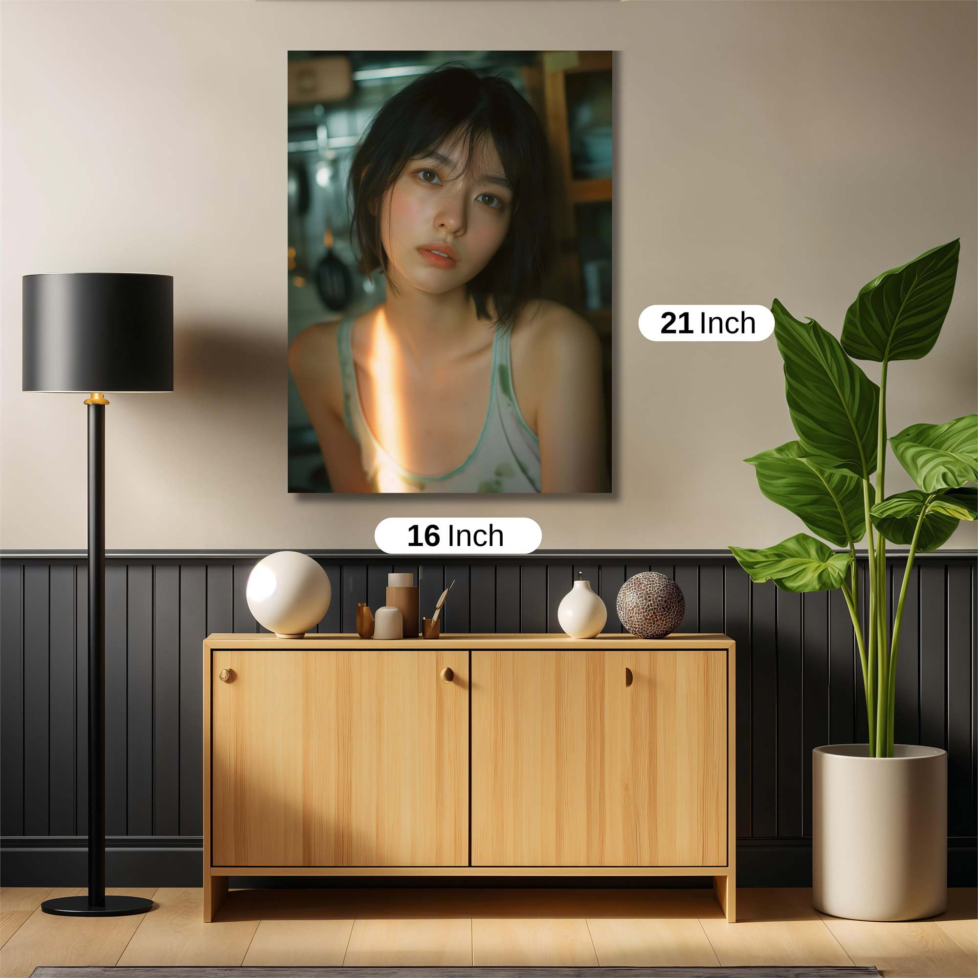 Sunlit Serenity Safe Wall Magnetic / M