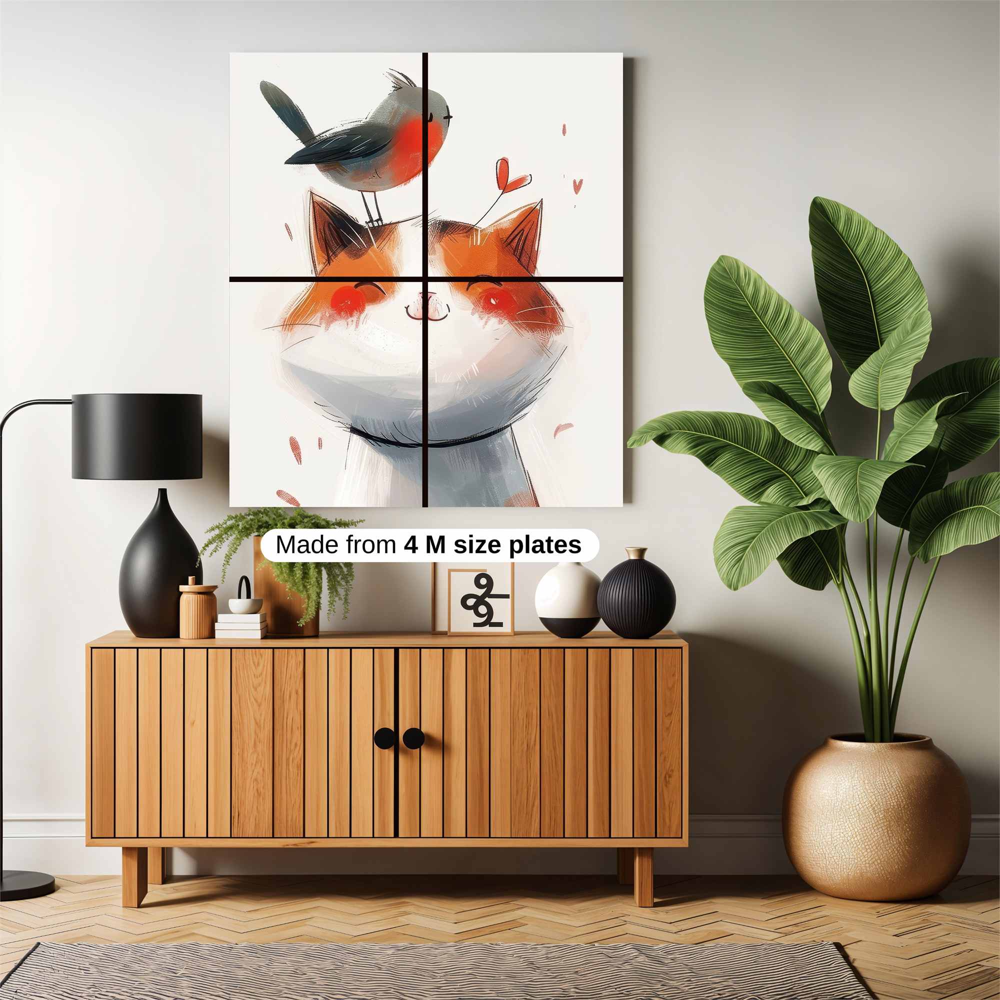 Cat Harmony Safe Wall Magnetic / M