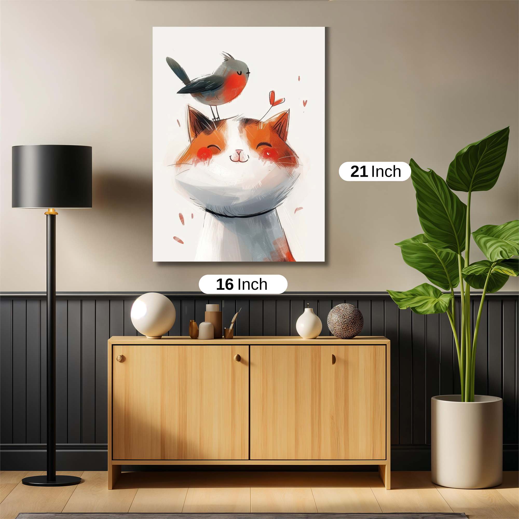 Cat Harmony Safe Wall Magnetic / M