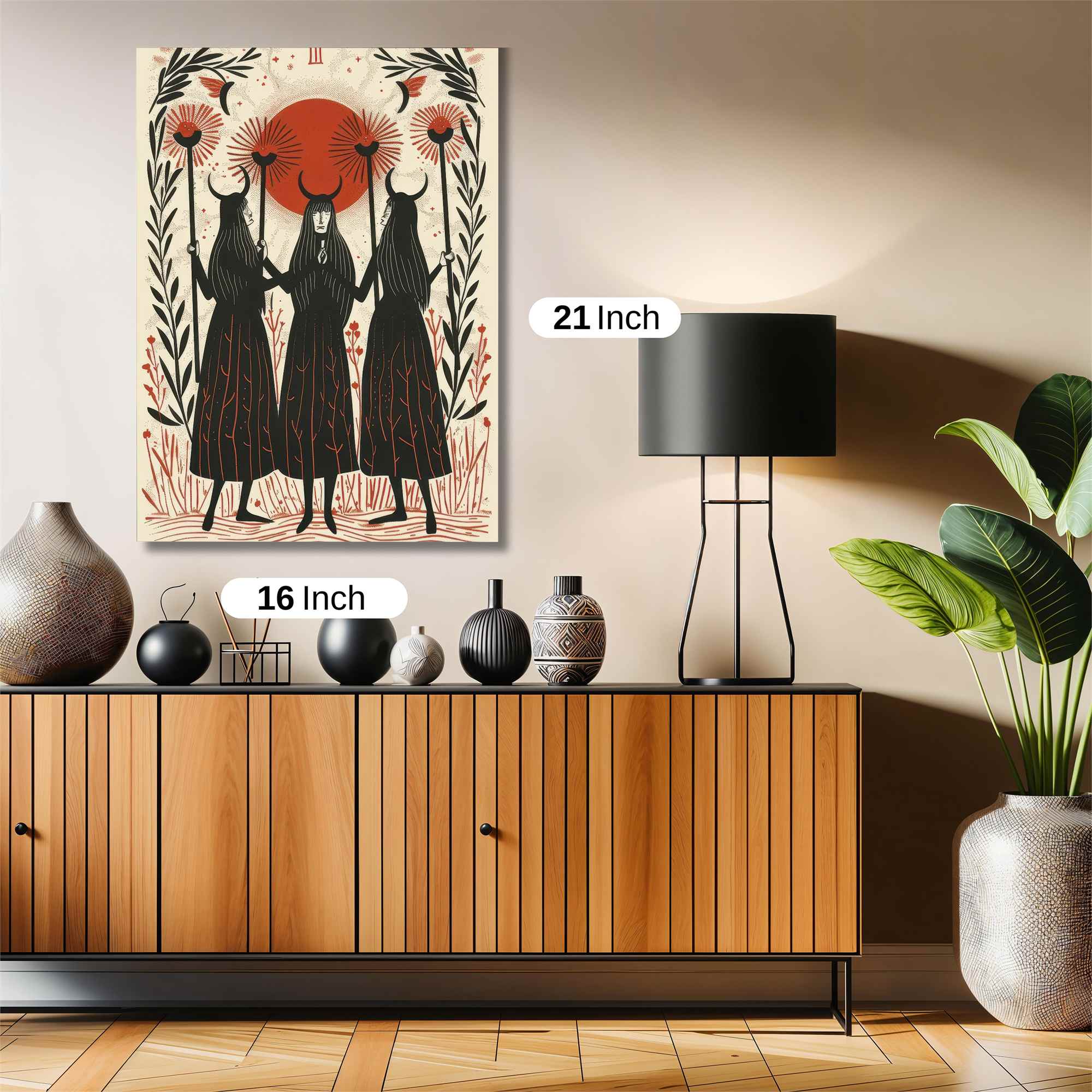 Moonlit Ritual Safe Wall Magnetic / M