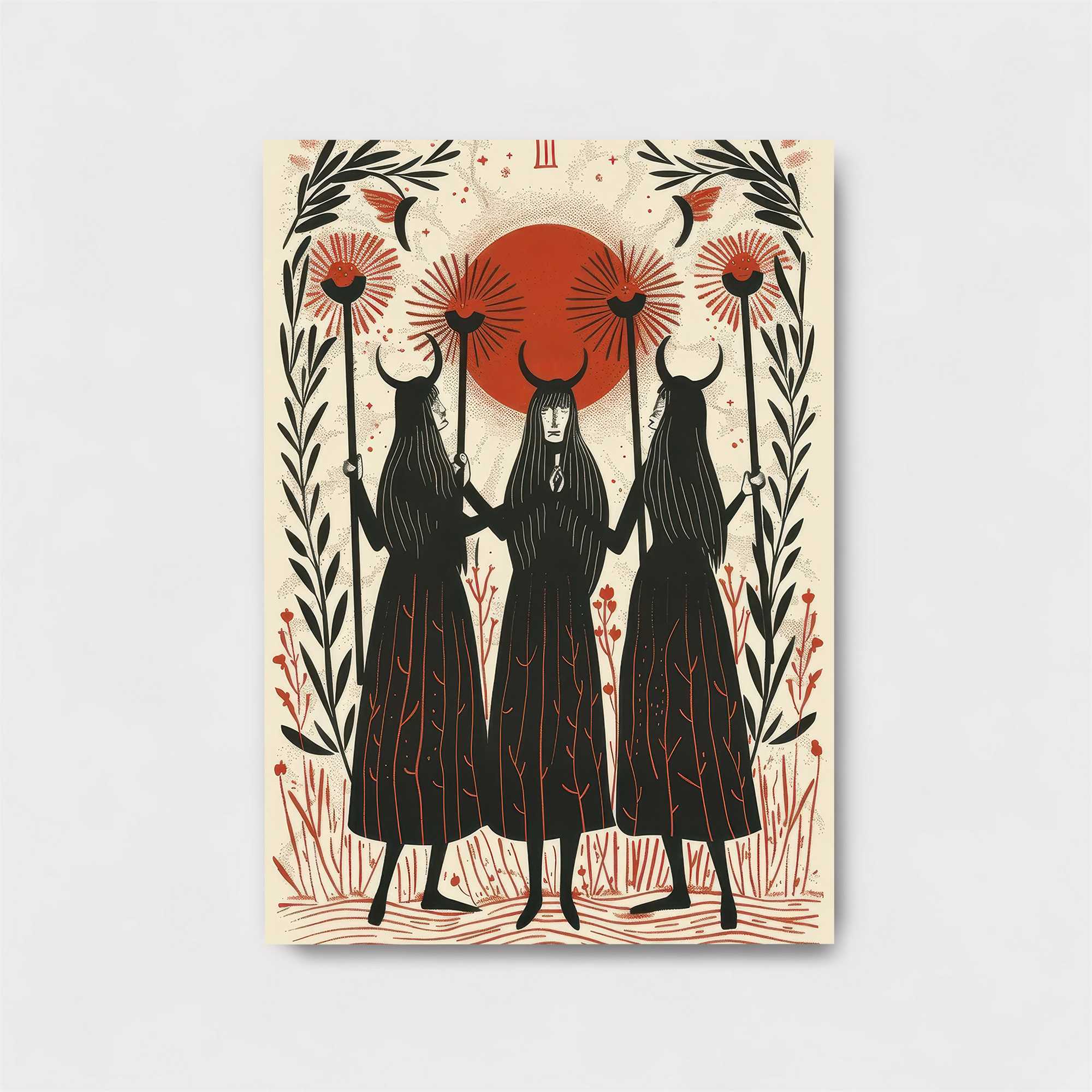 Moonlit Ritual Safe Wall Magnetic / M