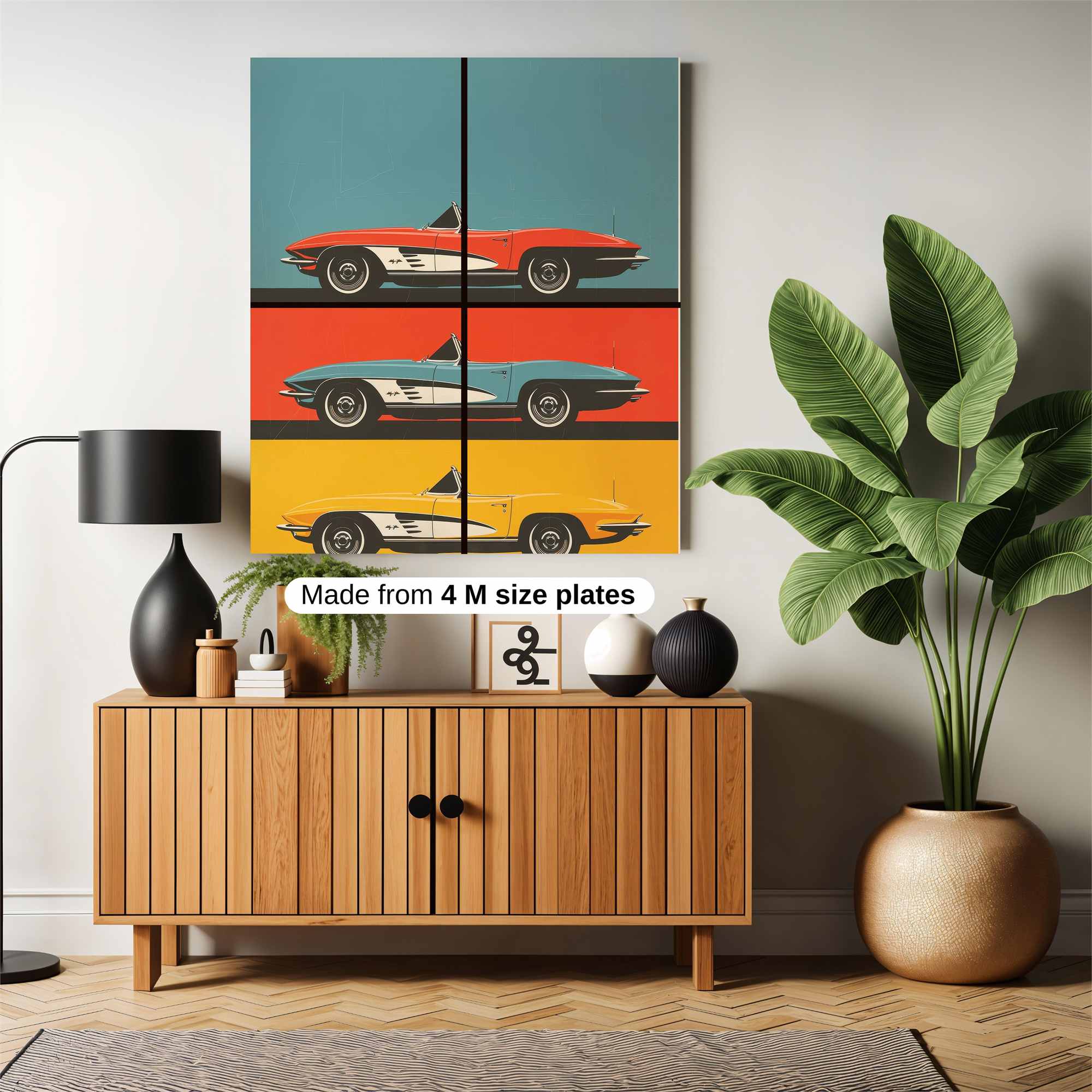 Corvette Vibrance Safe Wall Magnetic / M