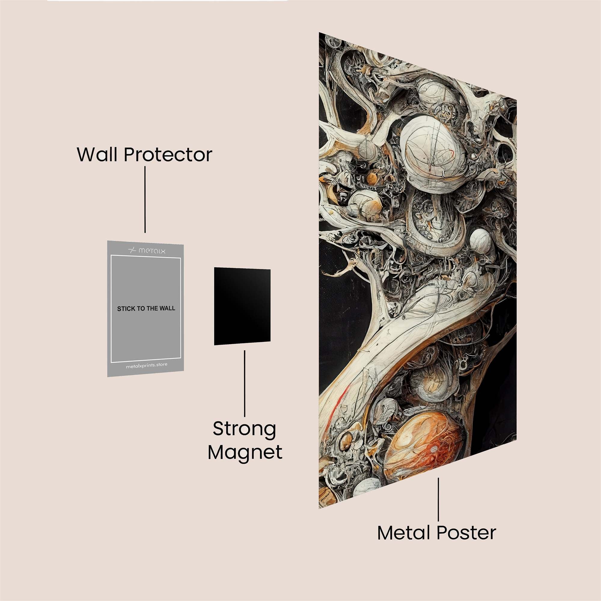 Cosmic Whimsy Safe Wall Magnetic / M