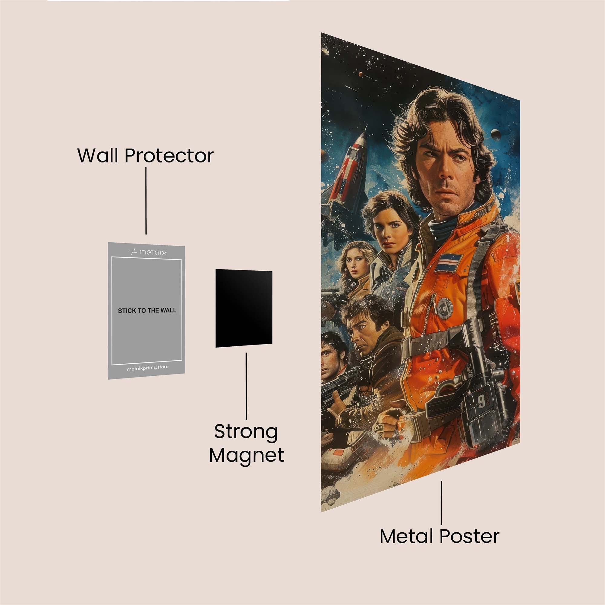 Skywalker Serenity Safe Wall Magnetic / M