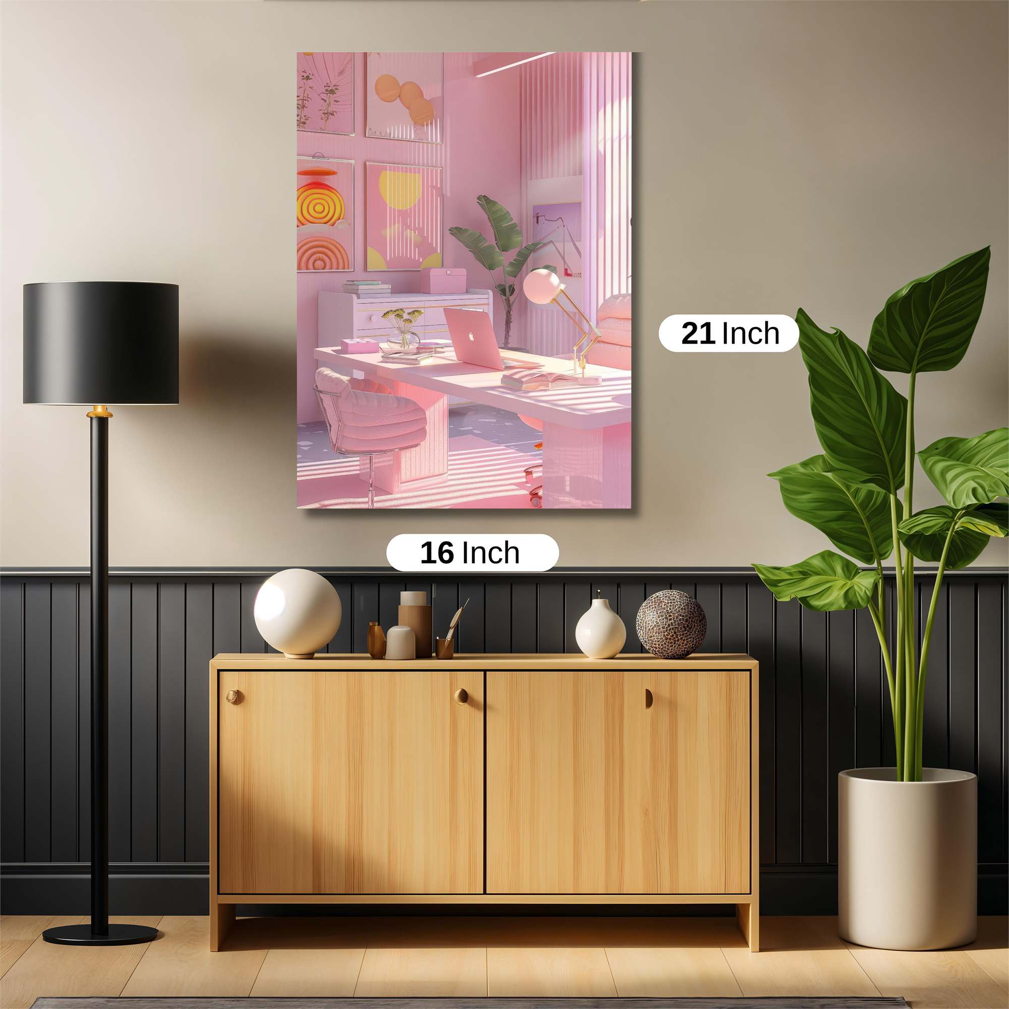 Pastel Haven Safe Wall Magnetic / M