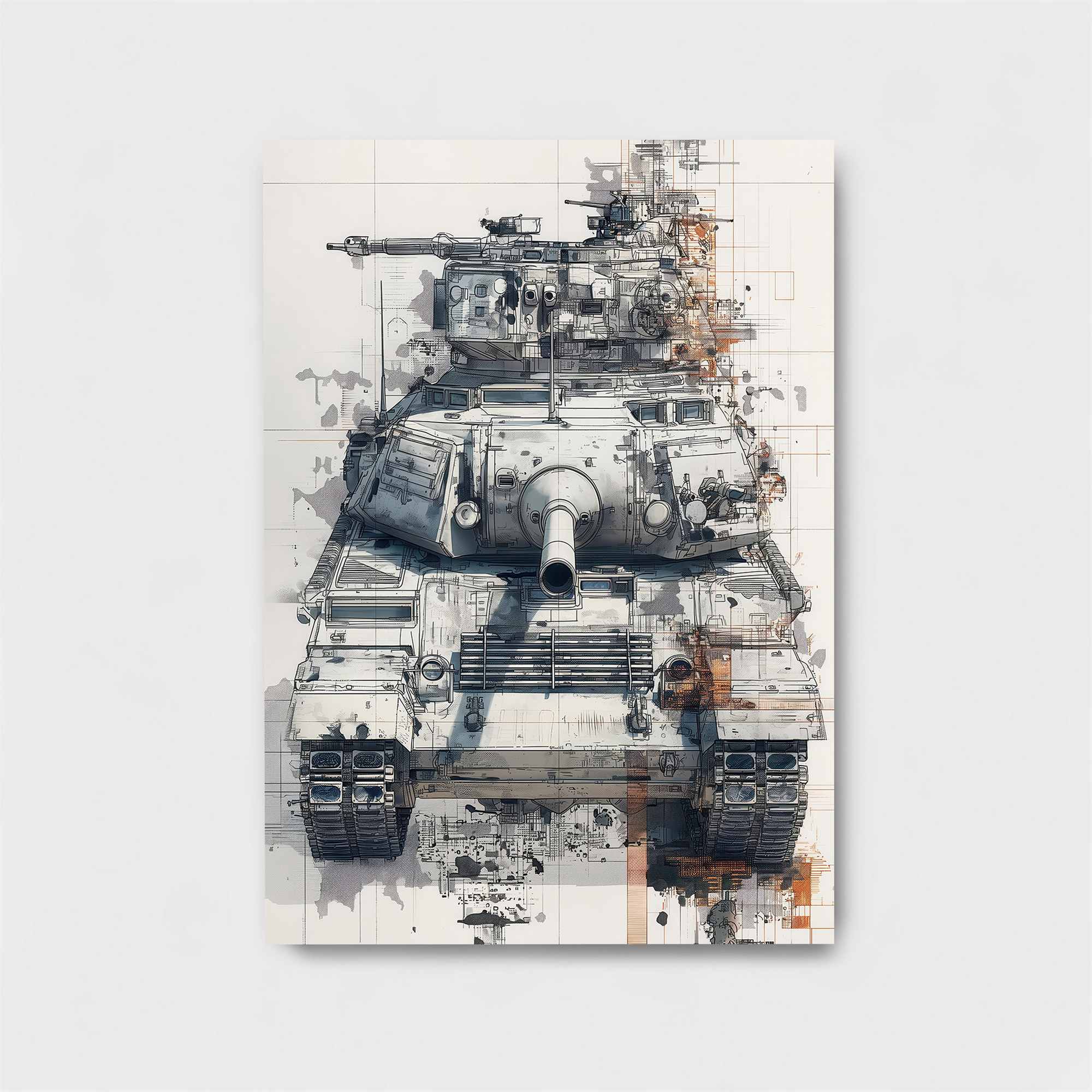 Tank Tempest Safe Wall Magnetic / M