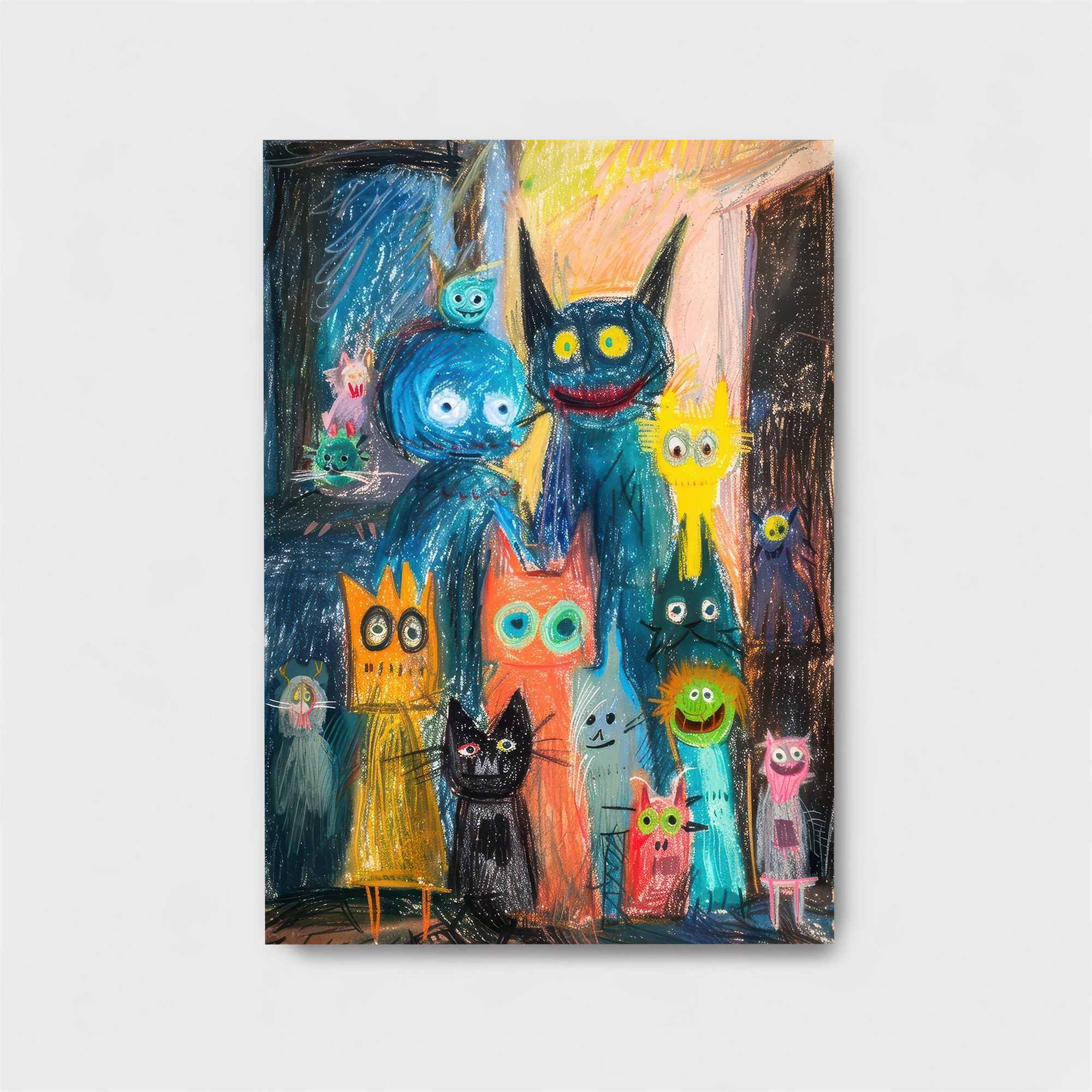 Cat Carnival Safe Wall Magnetic / M