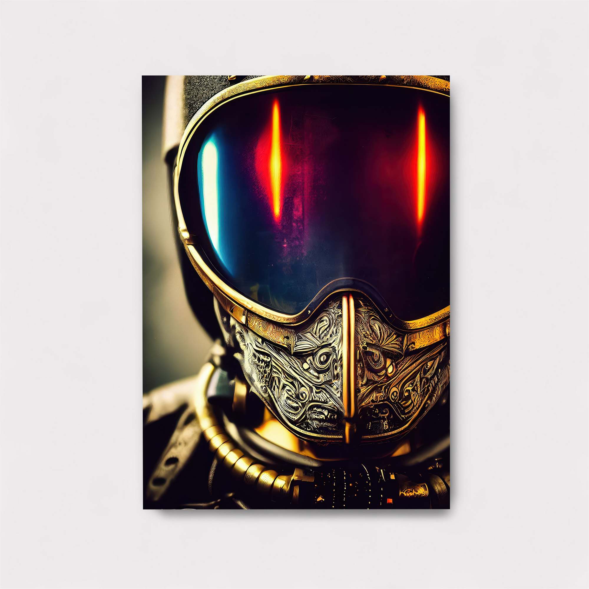 Neon Warrior Safe Wall Magnetic / M