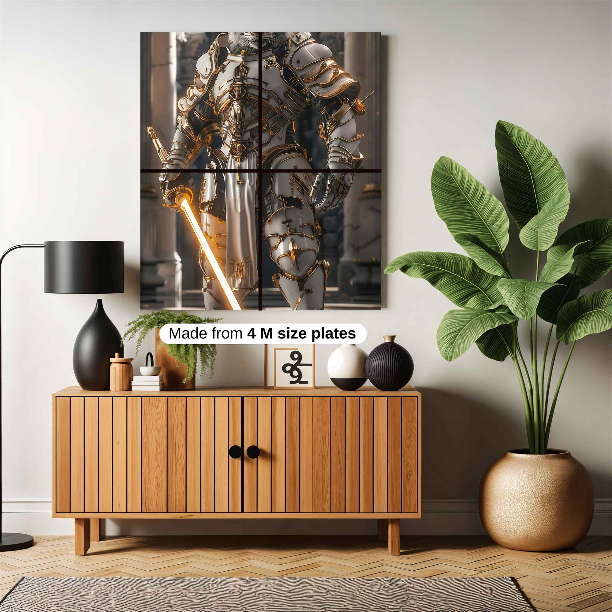 Tiger Resplendent Safe Wall Magnetic / M