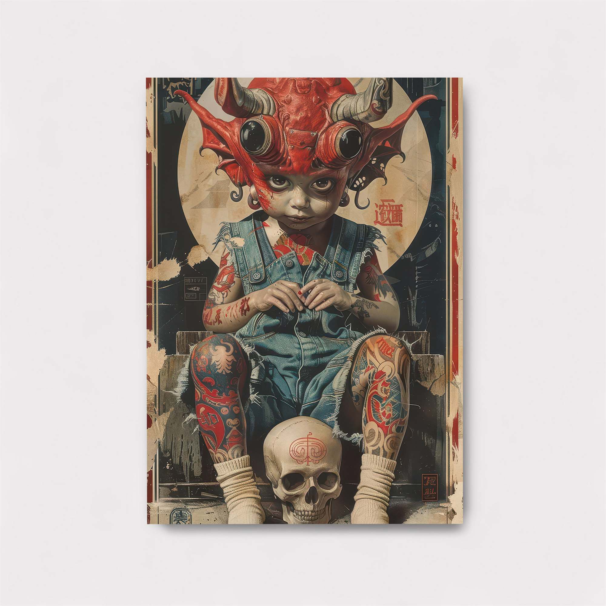 Demon Whimsy Safe Wall Magnetic / M