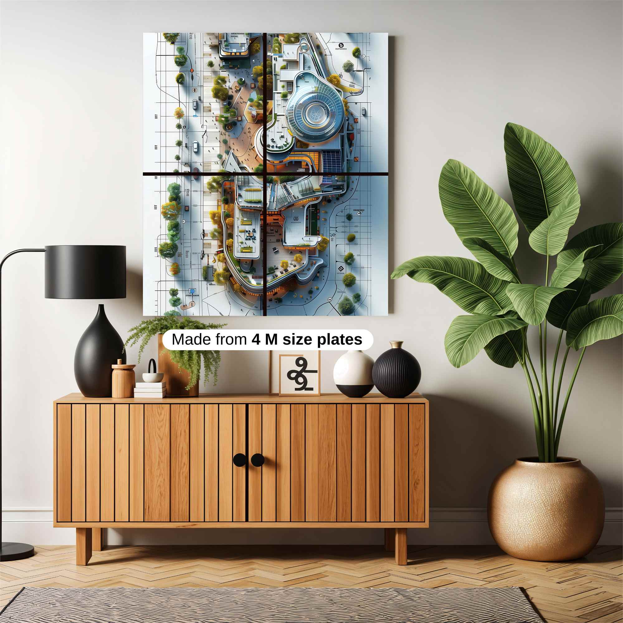Urban Serenity Safe Wall Magnetic / M