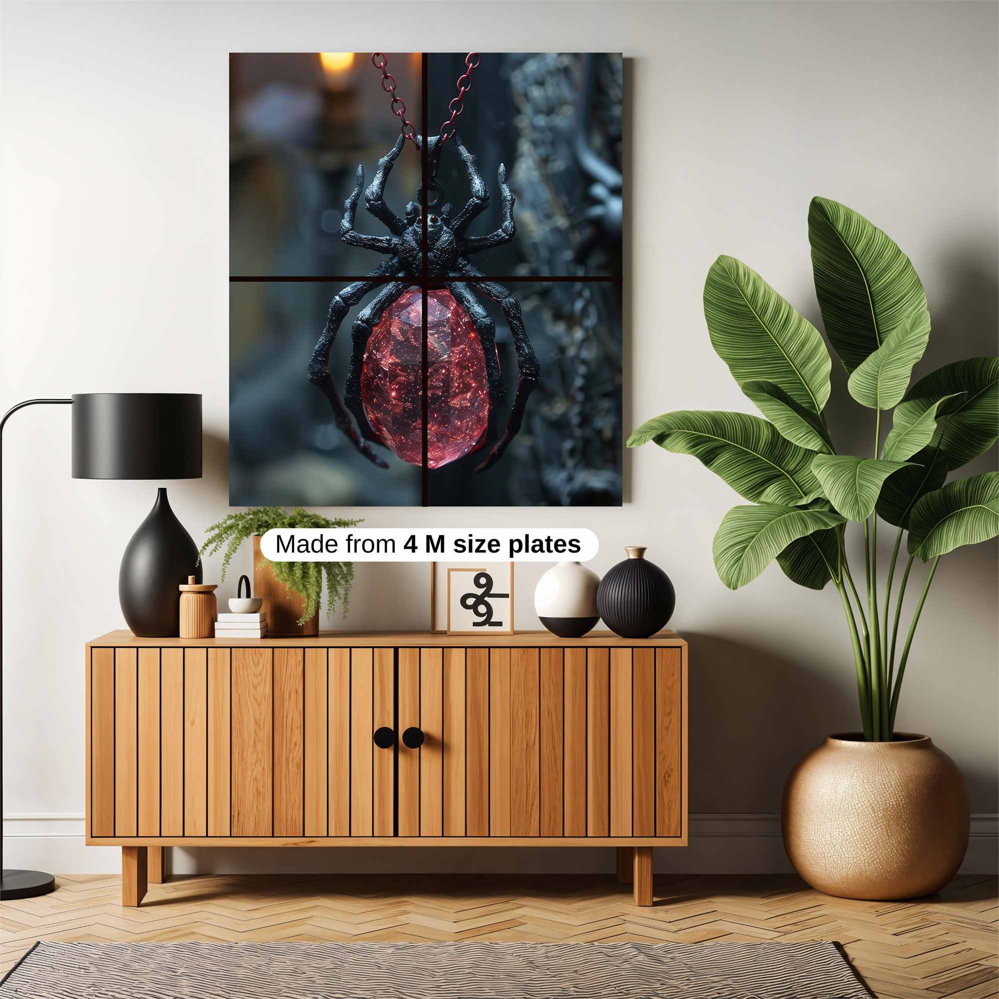 Spider Enchantment Safe Wall Magnetic / M