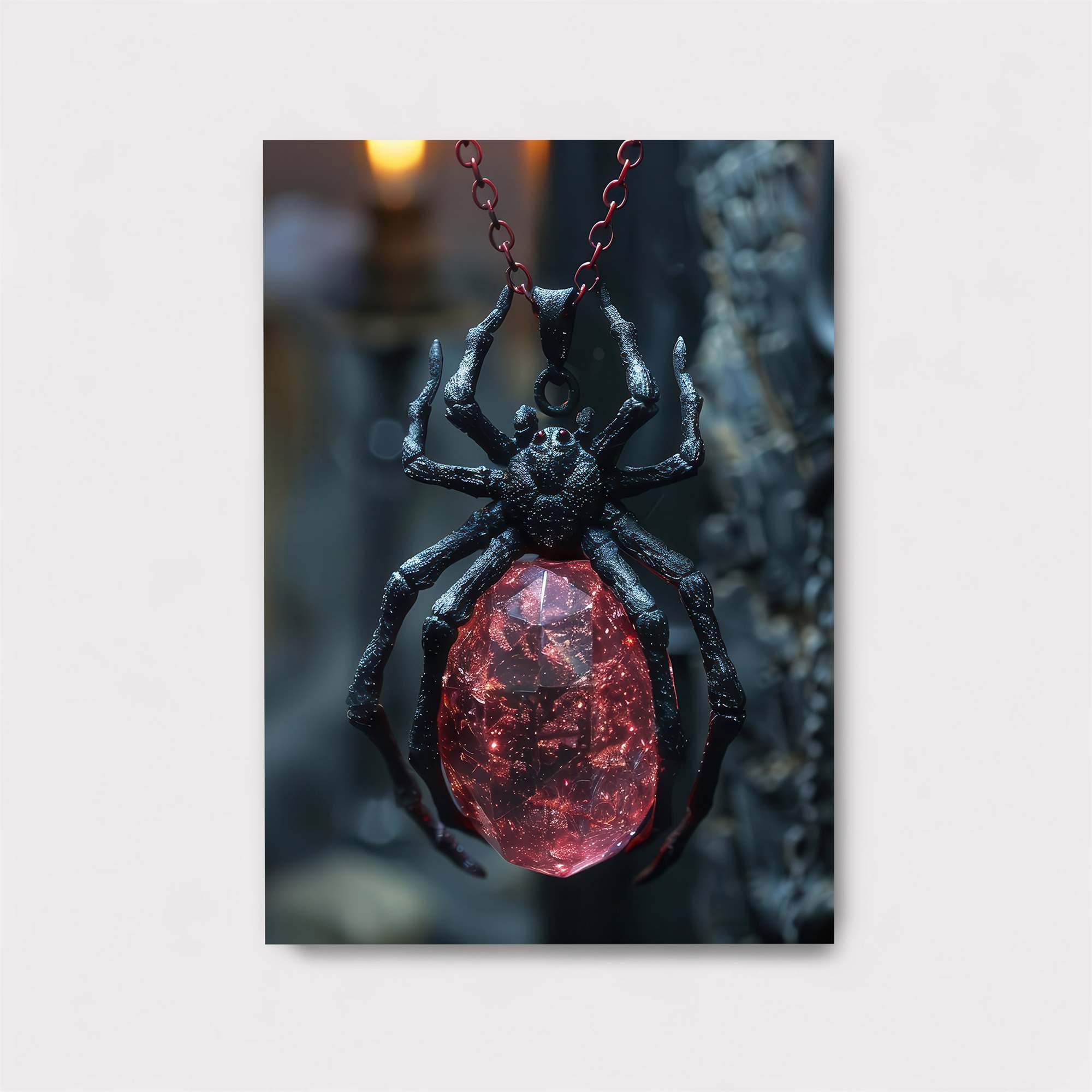 Spider Enchantment Safe Wall Magnetic / M