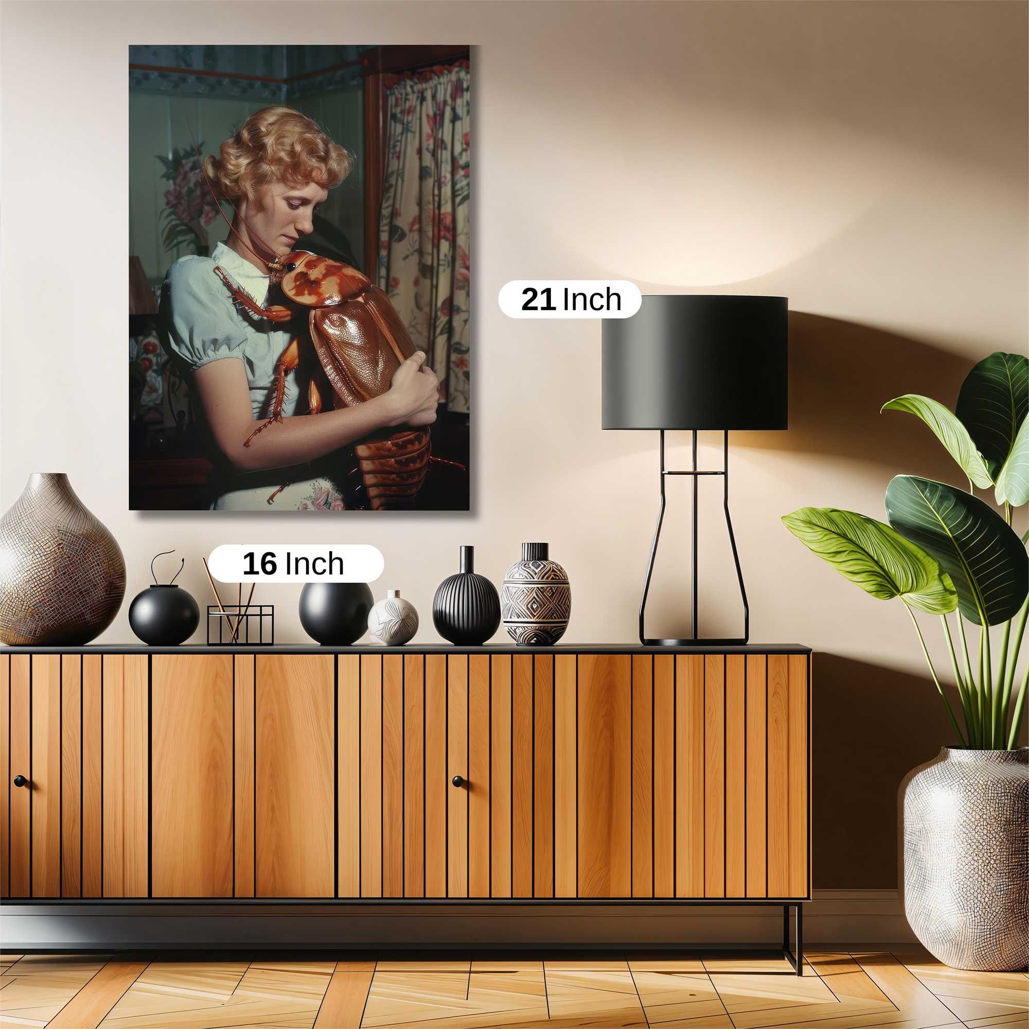 Cockroach Cuddle Safe Wall Magnetic / M