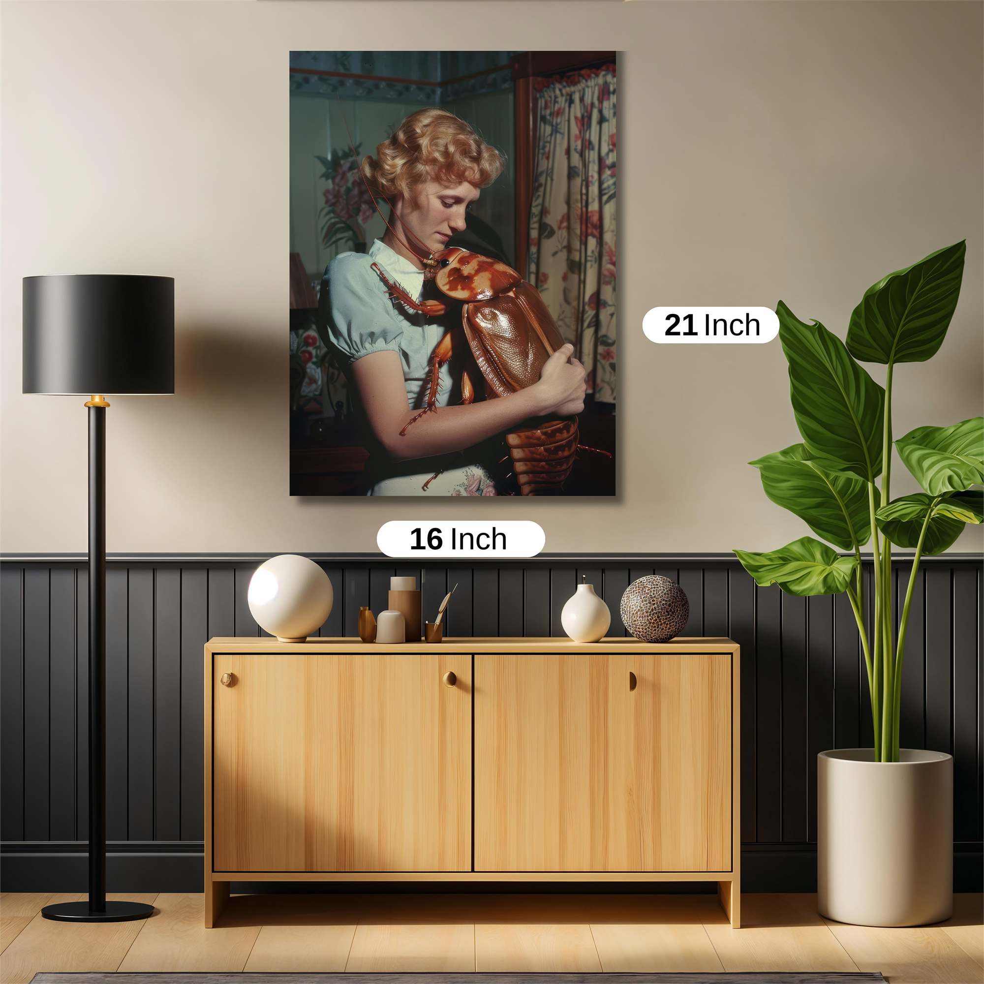 Cockroach Cuddle Safe Wall Magnetic / M