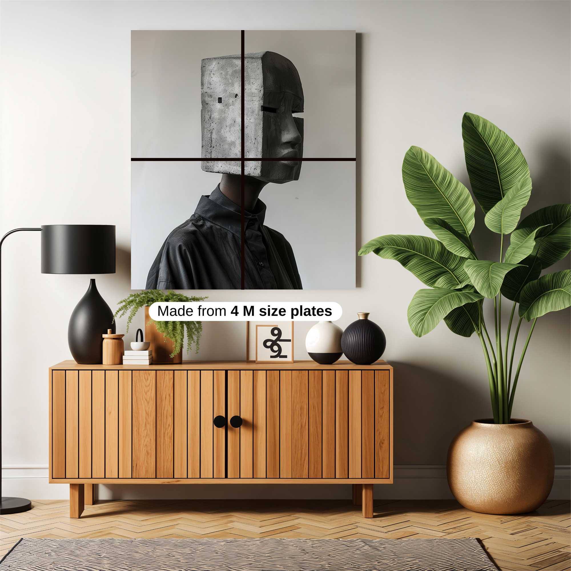 Masked Mystery Safe Wall Magnetic / M