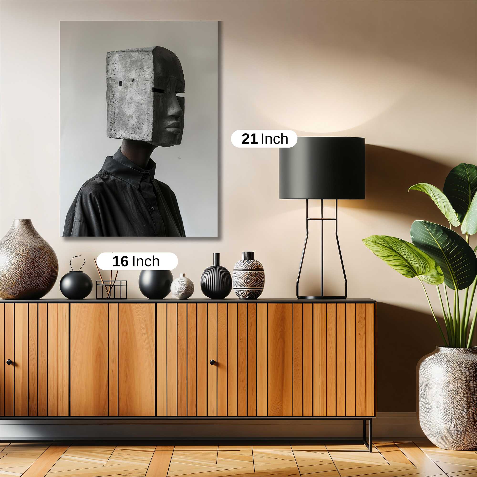 Masked Mystery Safe Wall Magnetic / M