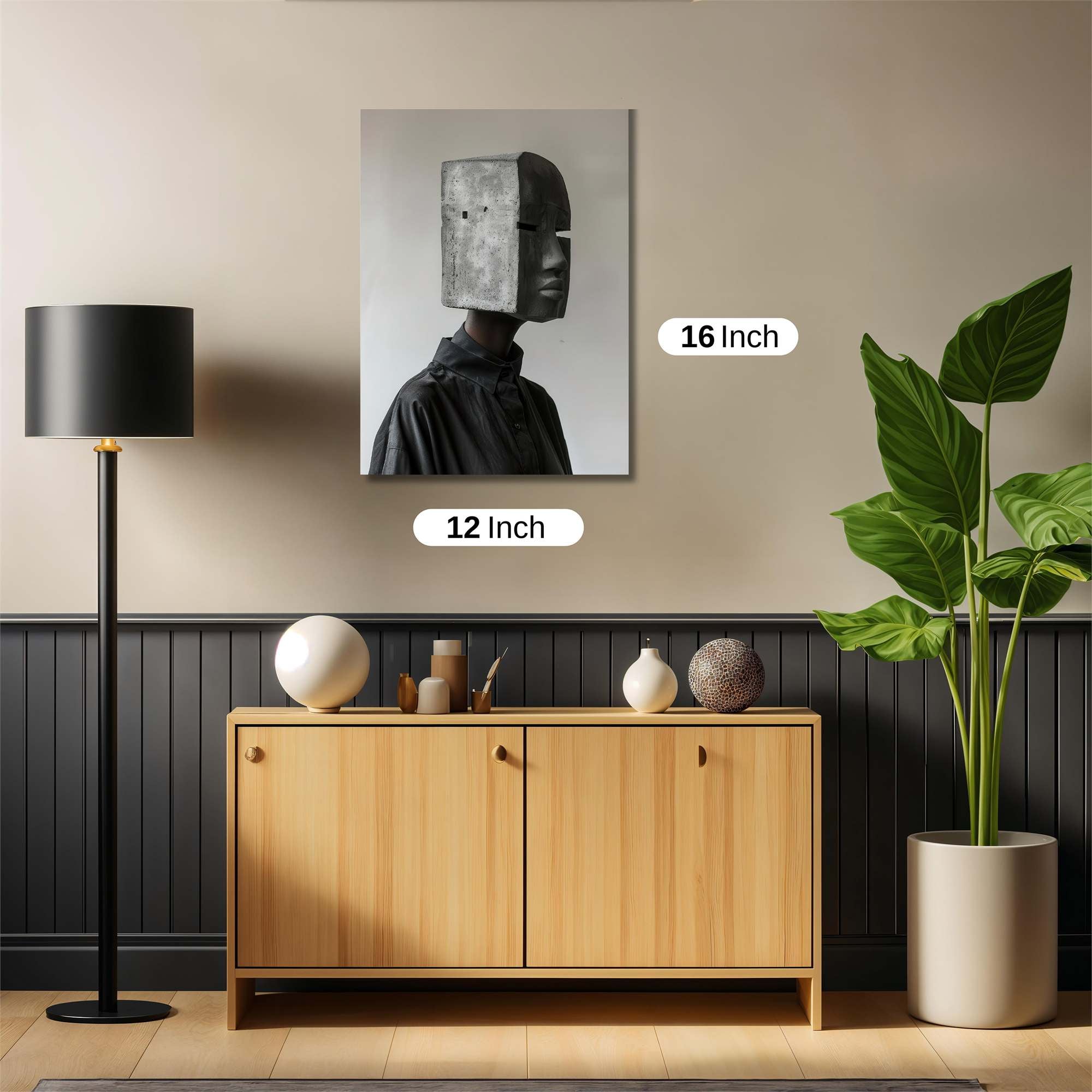 Masked Mystery Safe Wall Magnetic / M