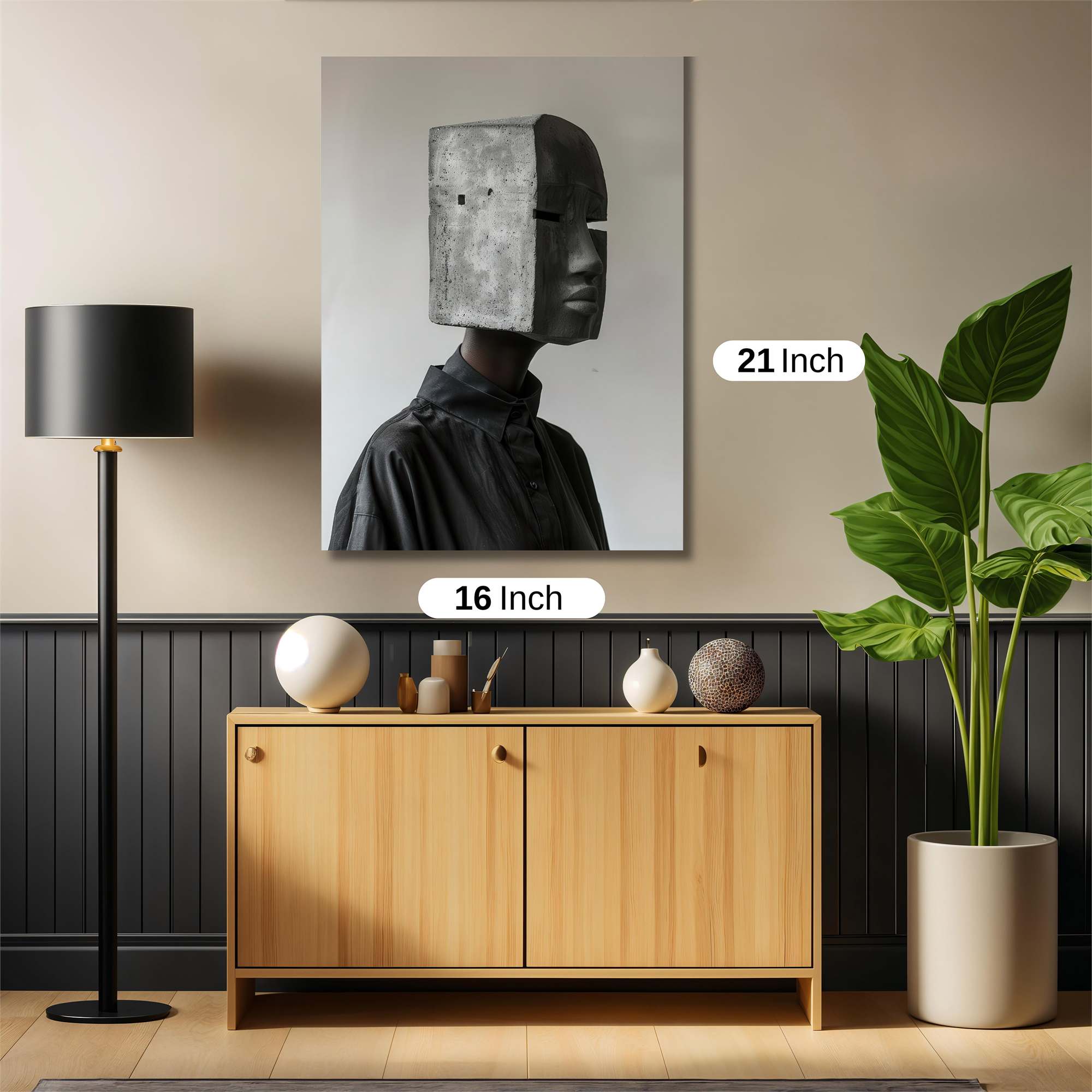 Masked Mystery Safe Wall Magnetic / M