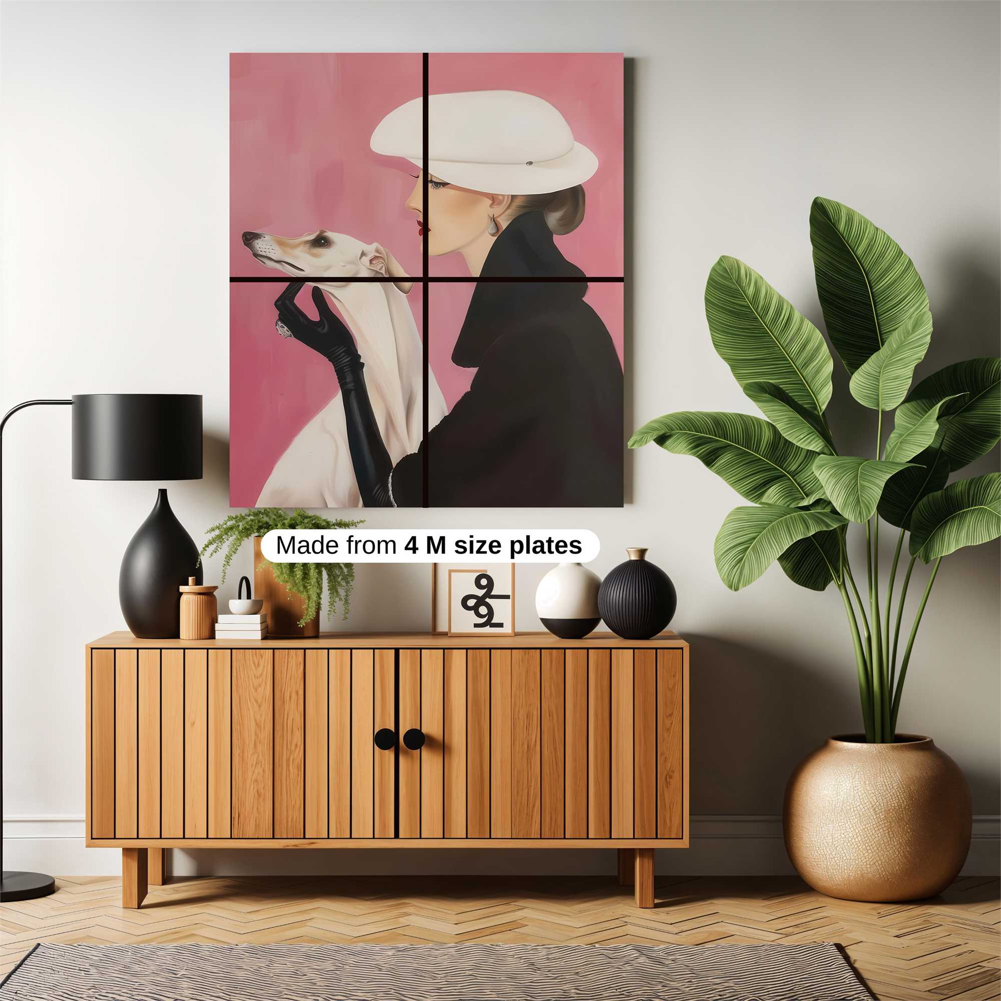 Glamourous Duo Safe Wall Magnetic / M