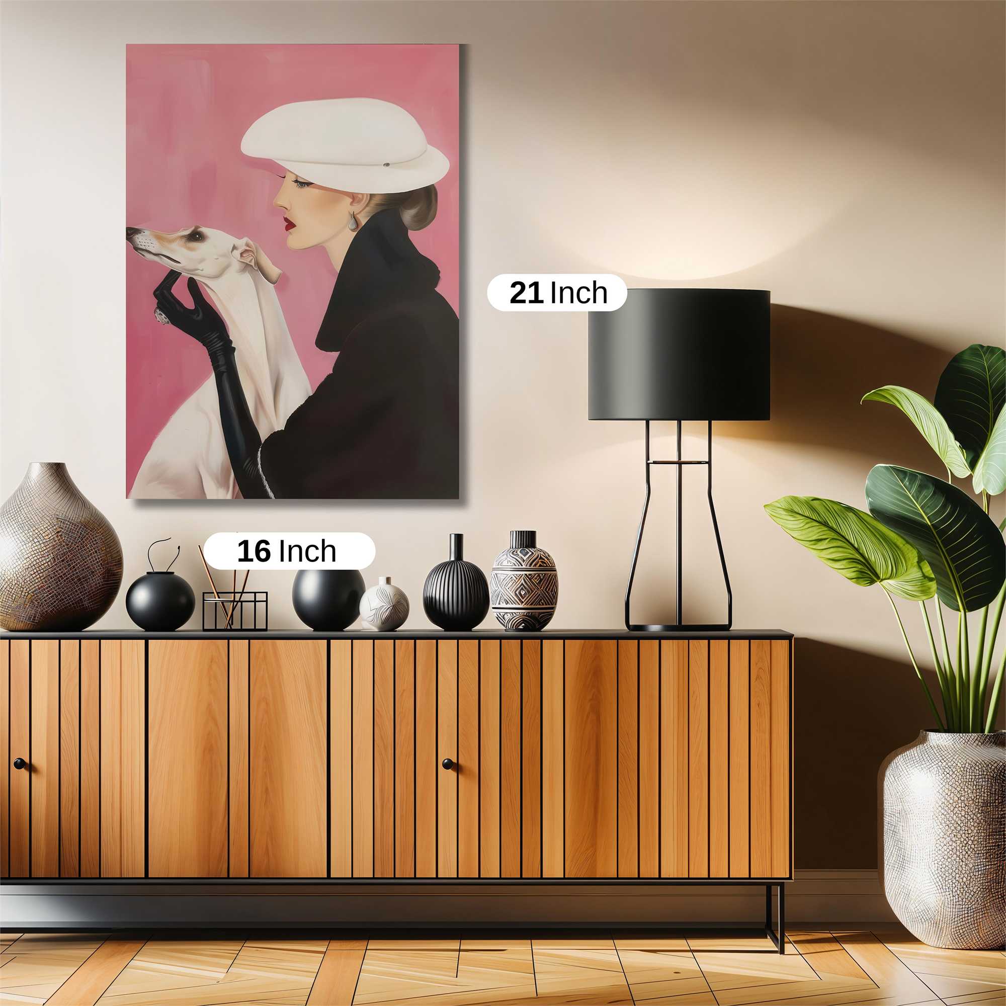 Glamourous Duo Safe Wall Magnetic / M