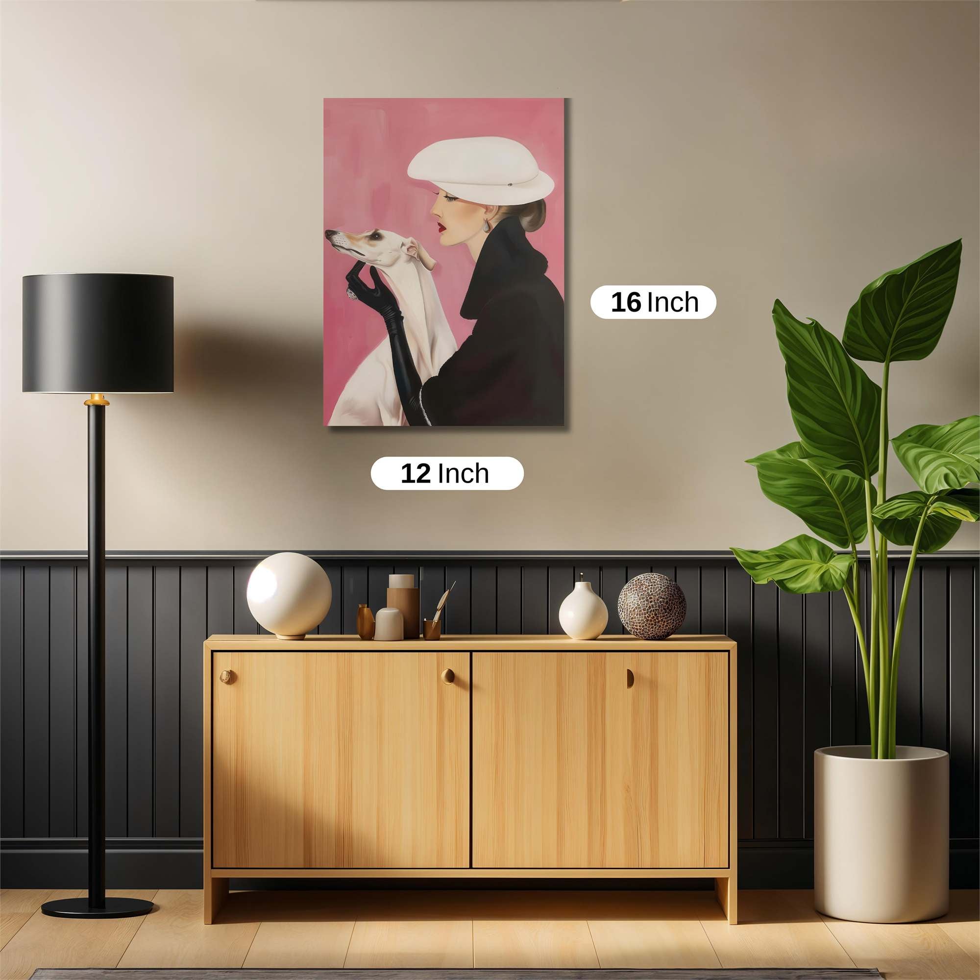 Glamourous Duo Safe Wall Magnetic / M