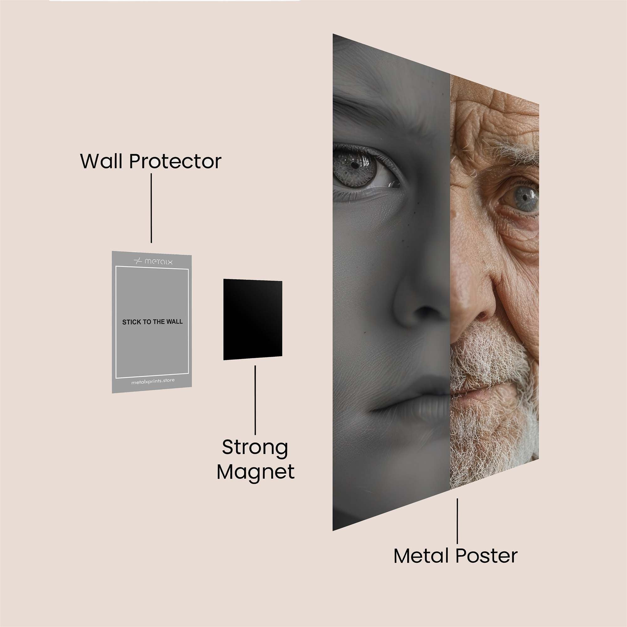 Conan Enigmatic Safe Wall Magnetic / M
