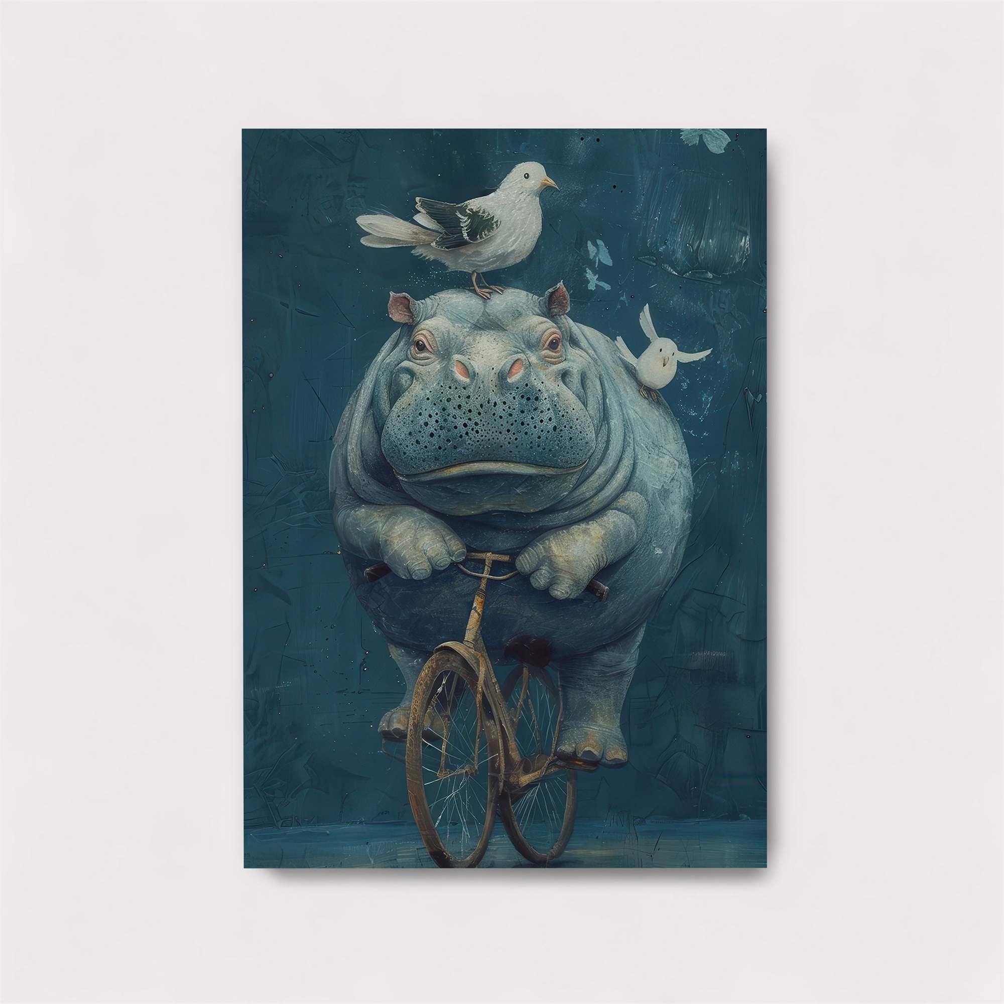 Hippo Whimsy Safe Wall Magnetic / M