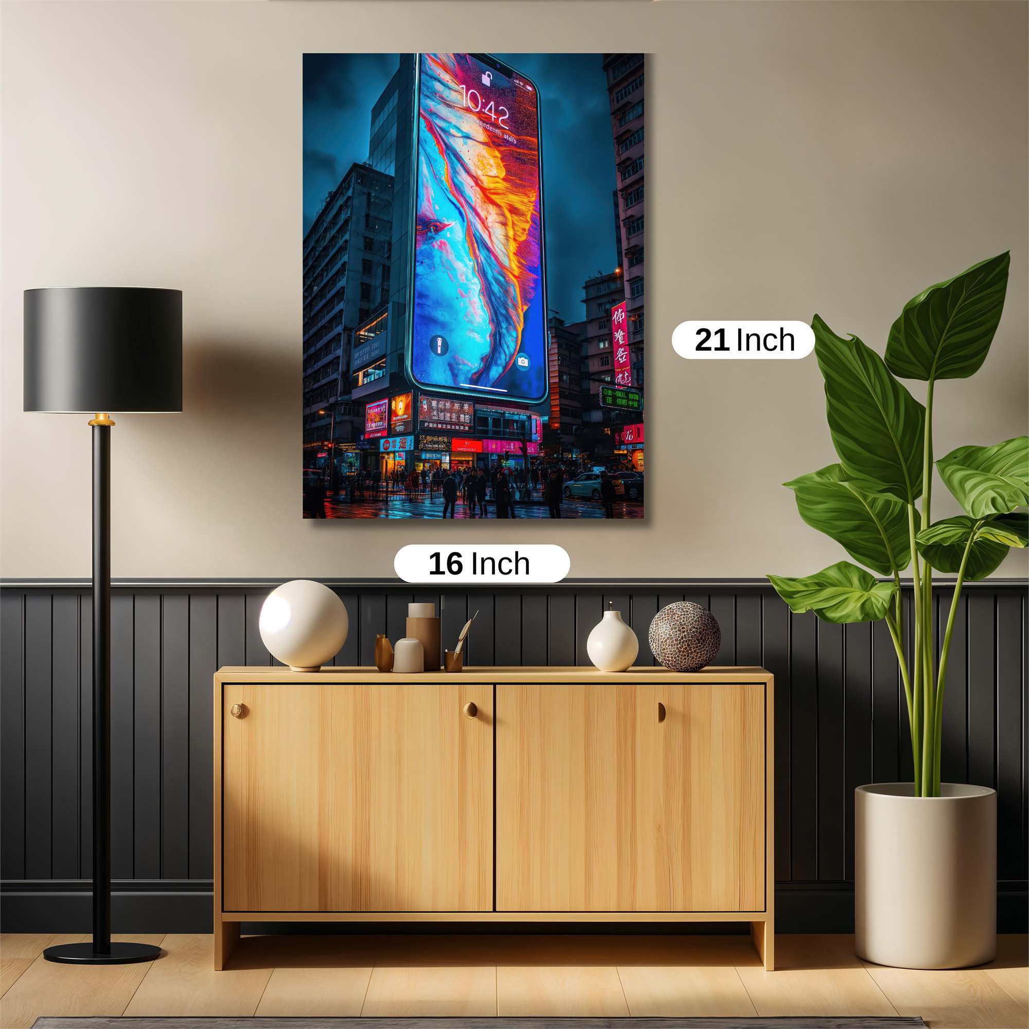 Neon Dream Safe Wall Magnetic / M