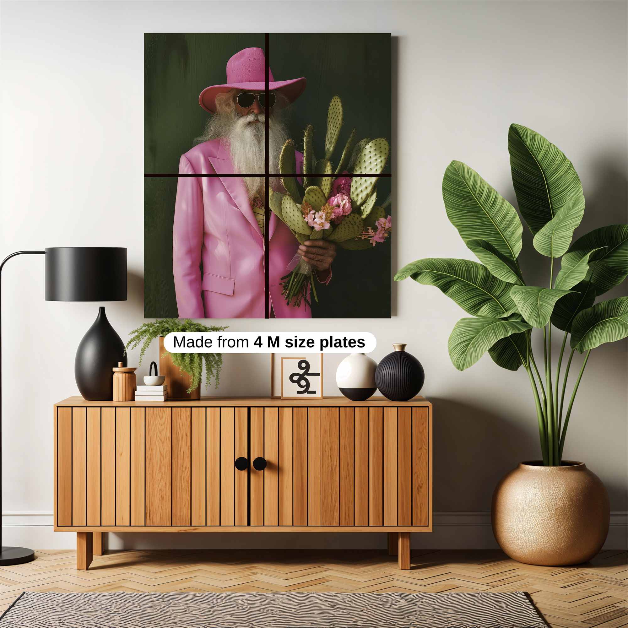 Cactus Charm Safe Wall Magnetic / M