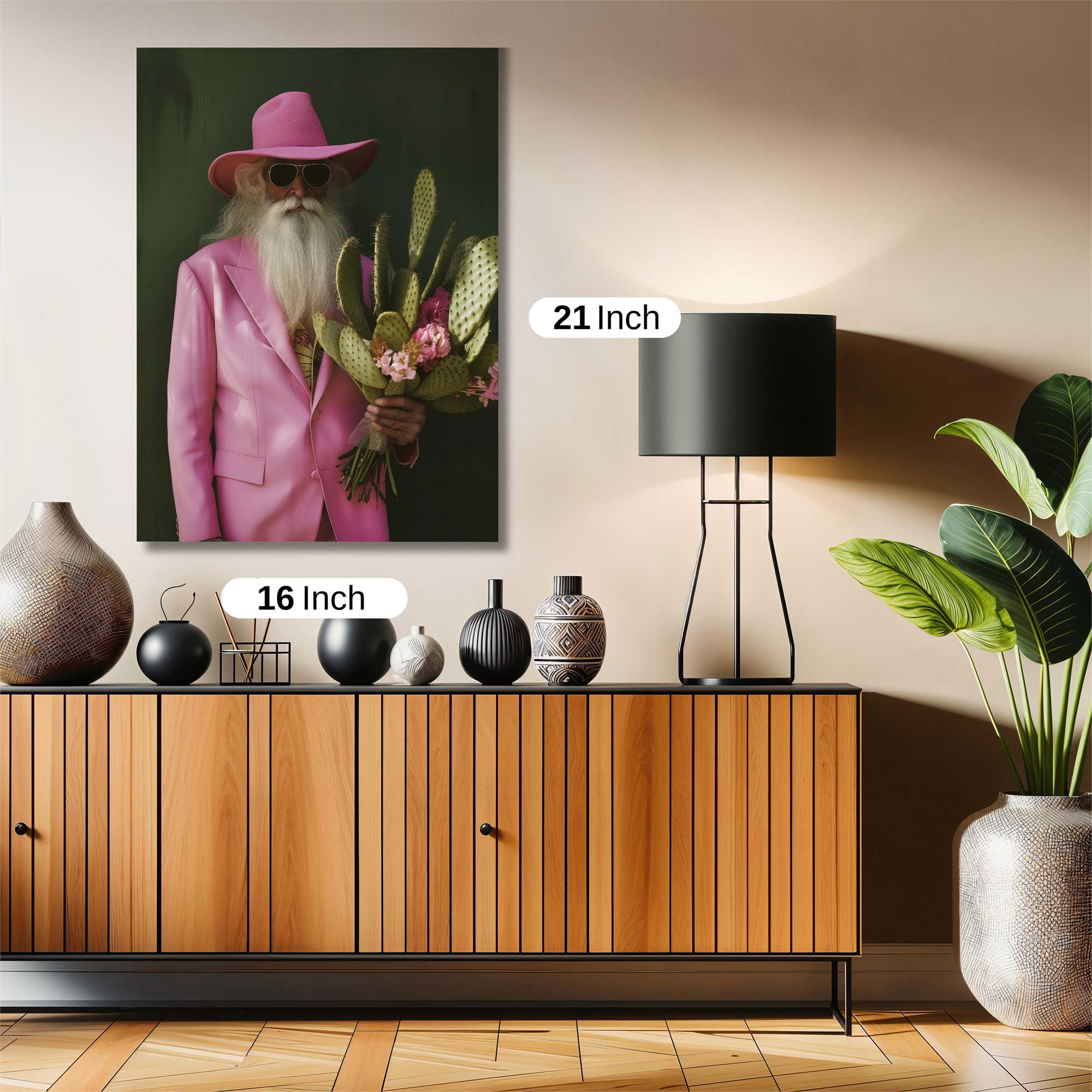 Cactus Charm Safe Wall Magnetic / M