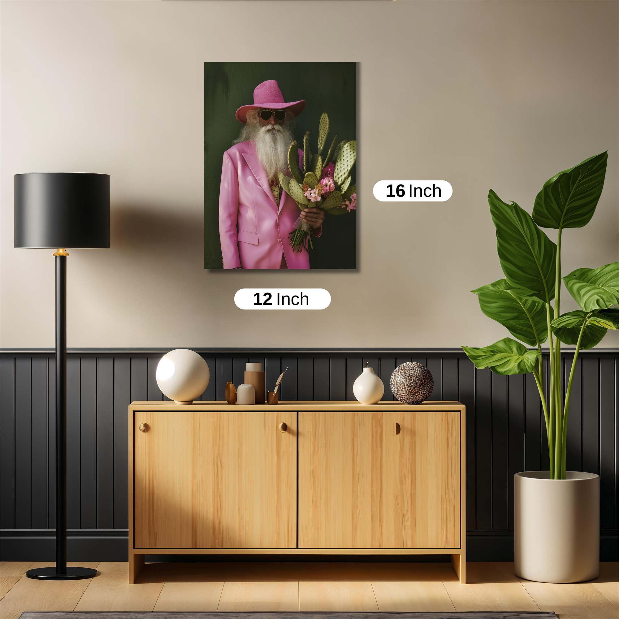 Cactus Charm Safe Wall Magnetic / M