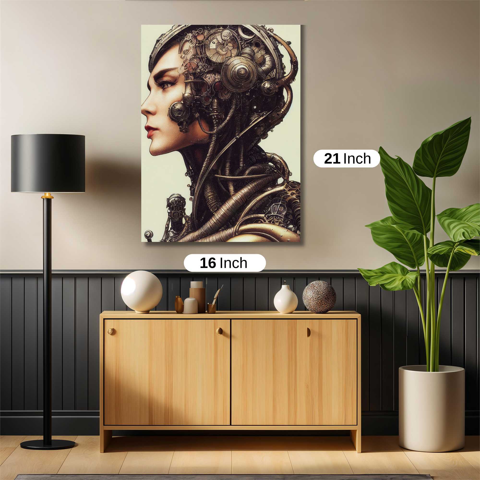 Cyber Enigma Safe Wall Magnetic / M