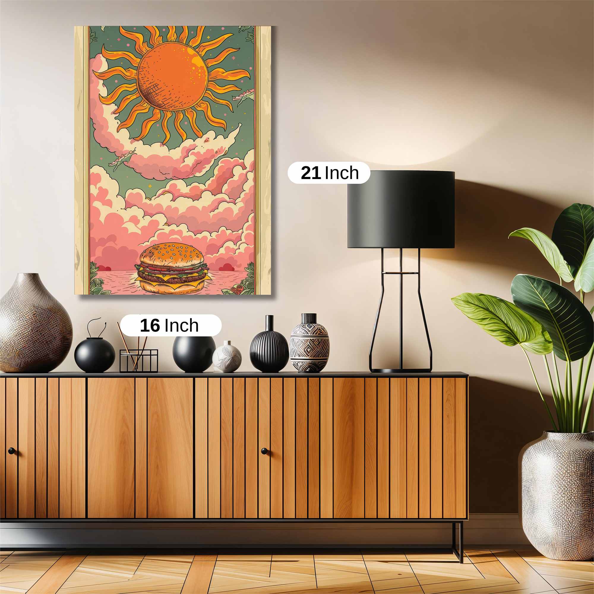 Burger Bliss Safe Wall Magnetic / M