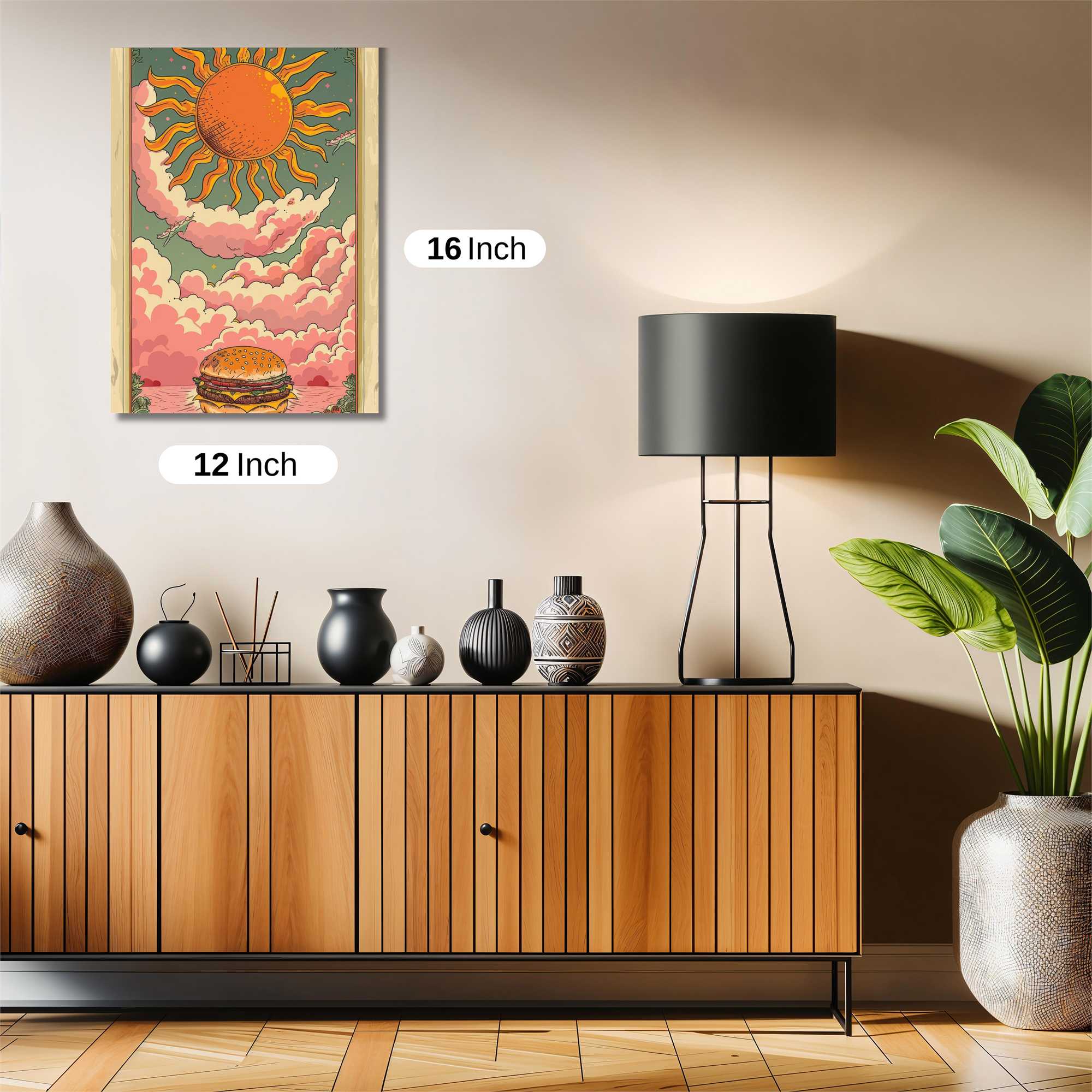 Burger Bliss Safe Wall Magnetic / M