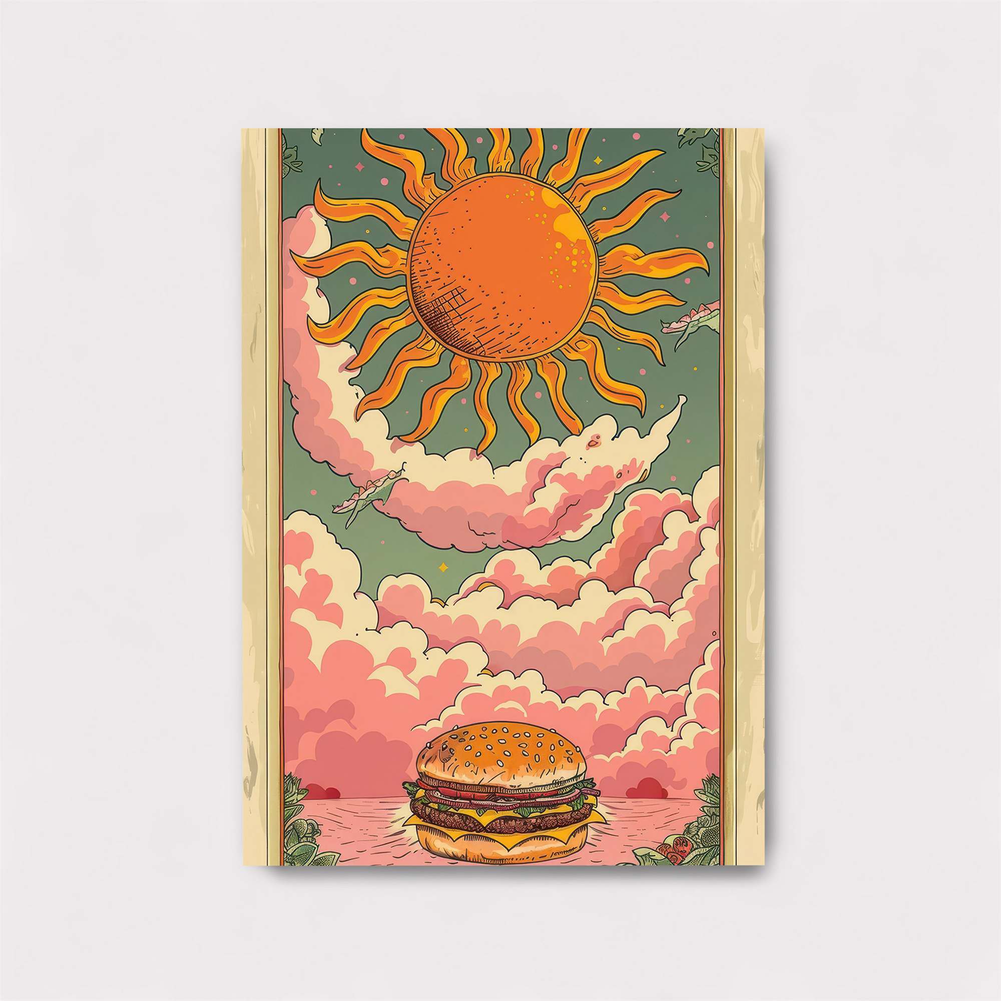 Burger Bliss Safe Wall Magnetic / M