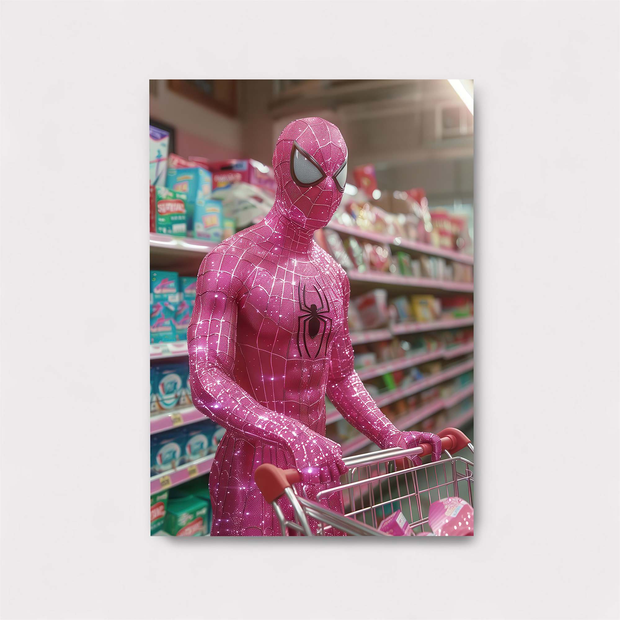 Sparkle Spidey Safe Wall Magnetic / M