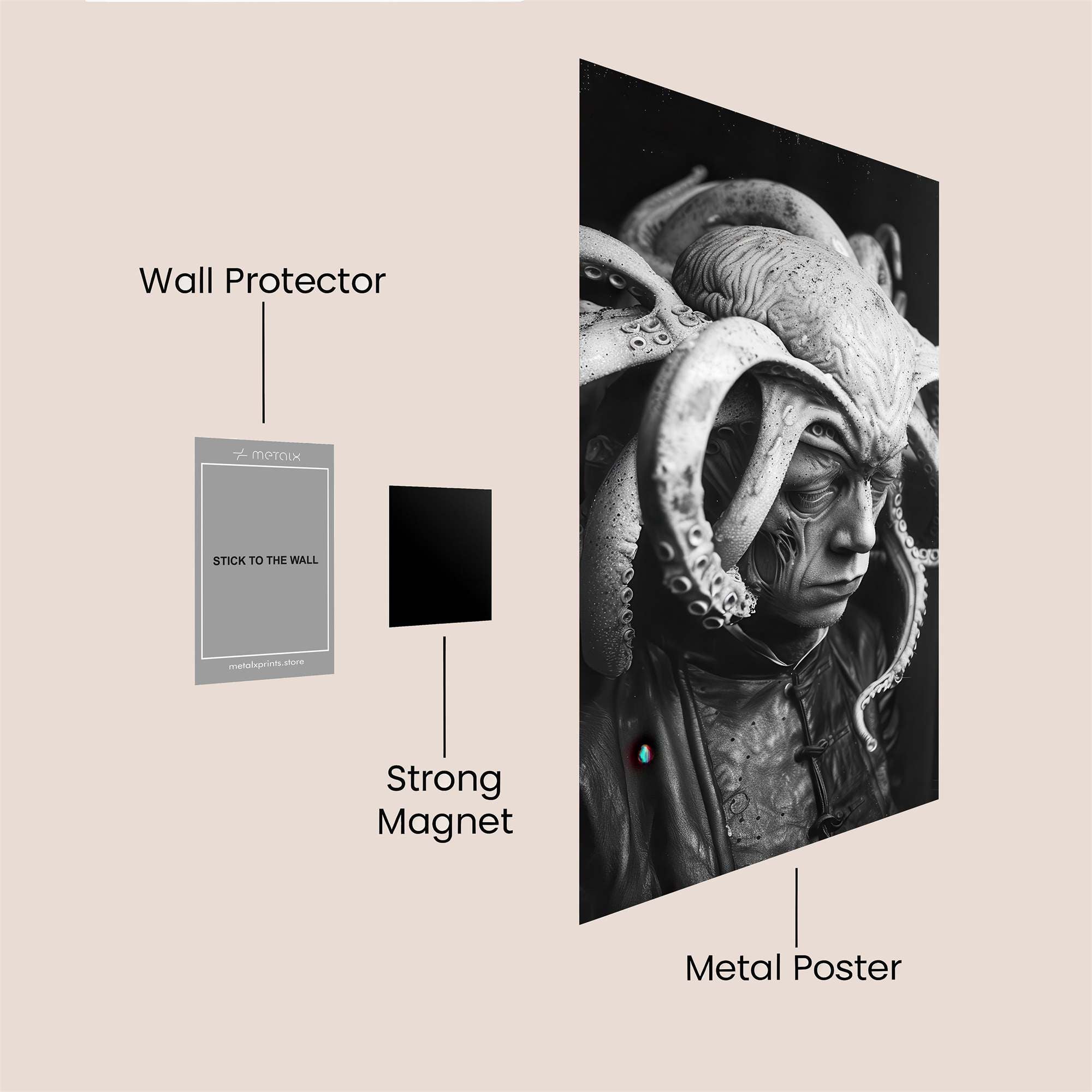 Cthulhu Dream Safe Wall Magnetic / M