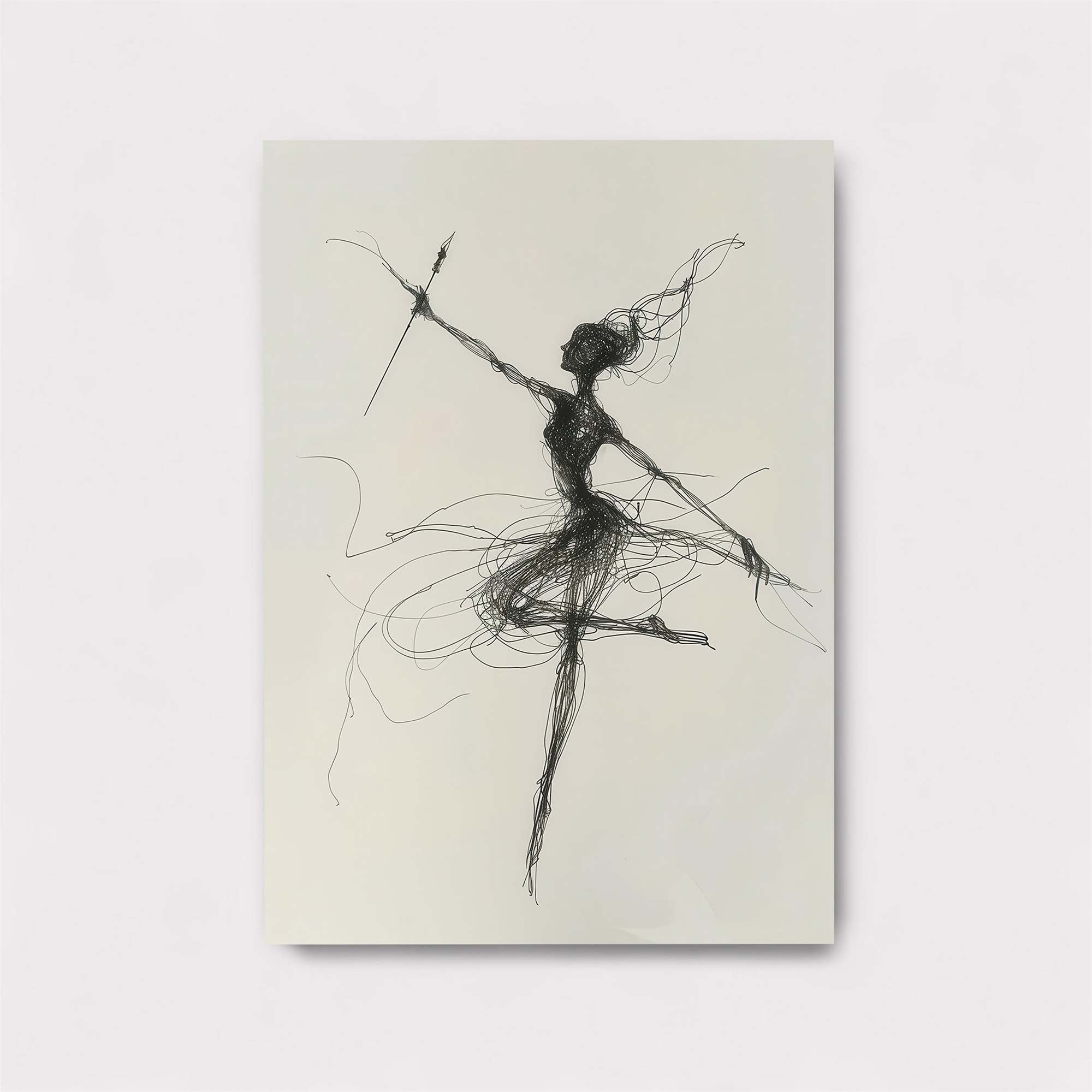 Dancer's Whimsy Safe Wall Magnetic / M