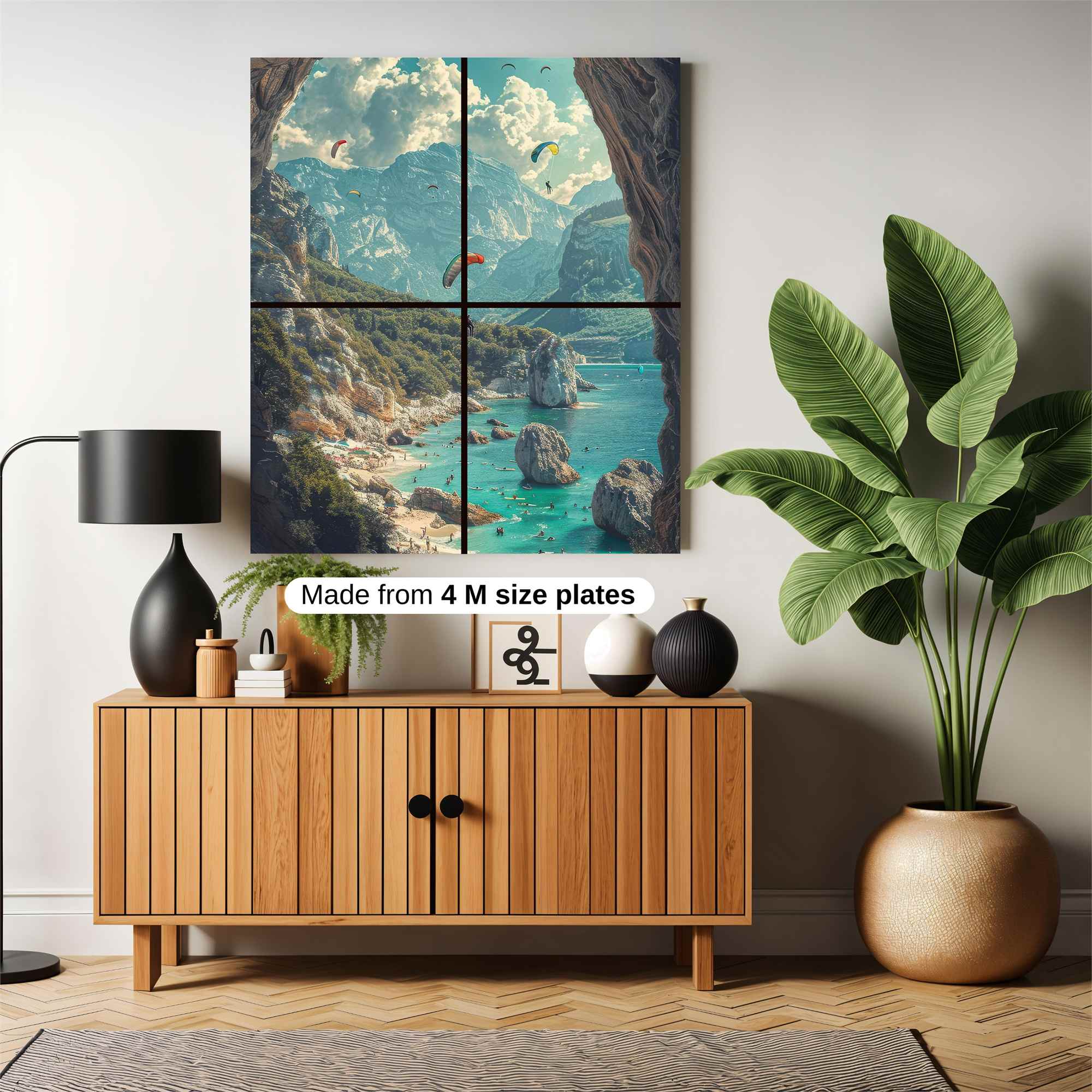 Paradise Unleashed Safe Wall Magnetic / M