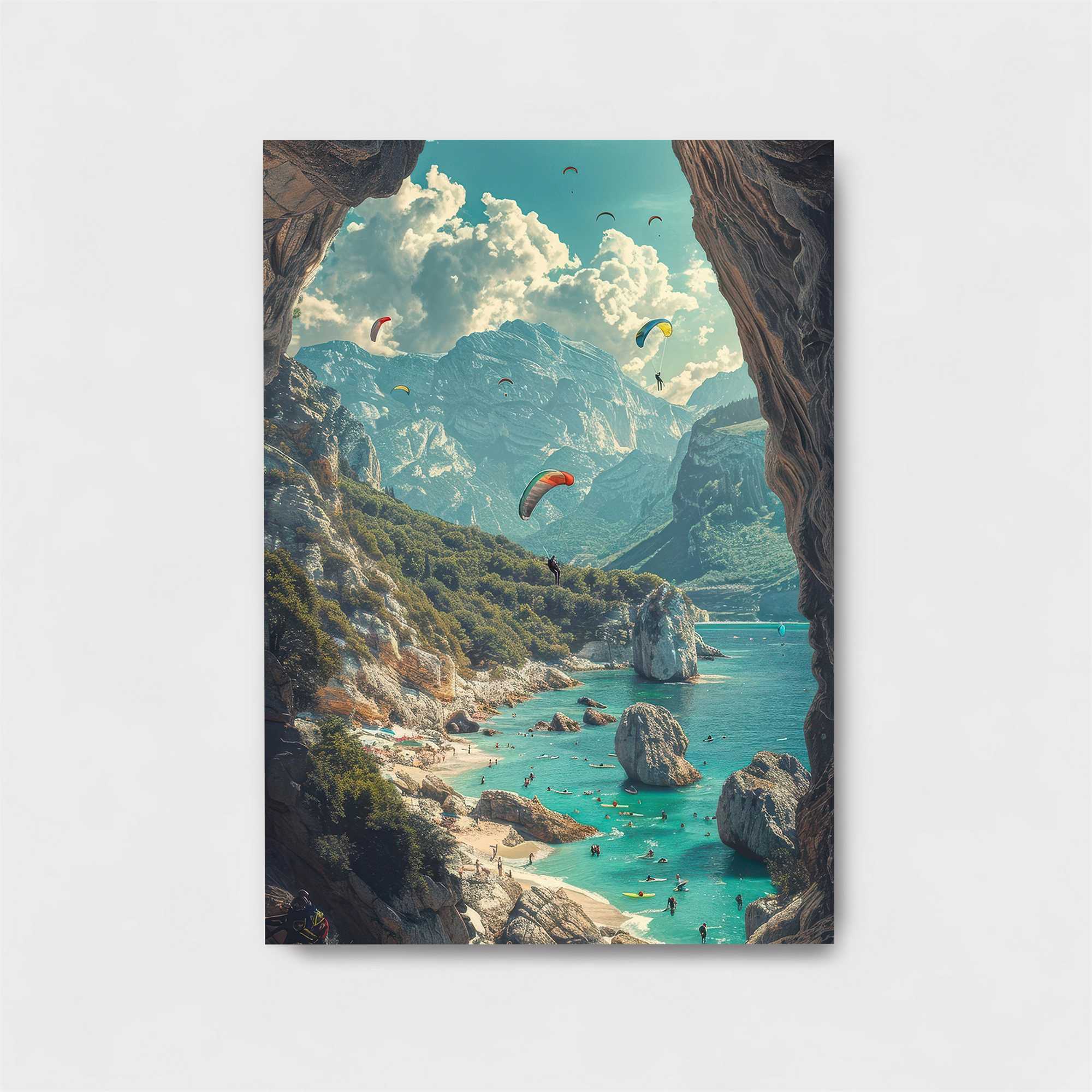 Paradise Unleashed Safe Wall Magnetic / M