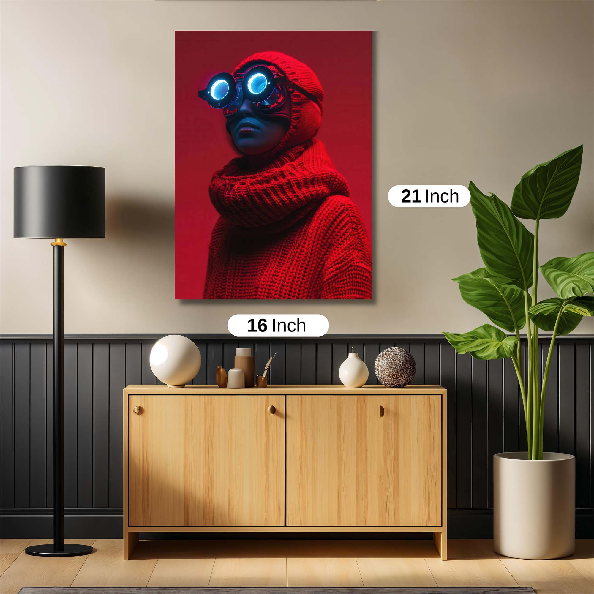 Goggles Intrigue Safe Wall Magnetic / M