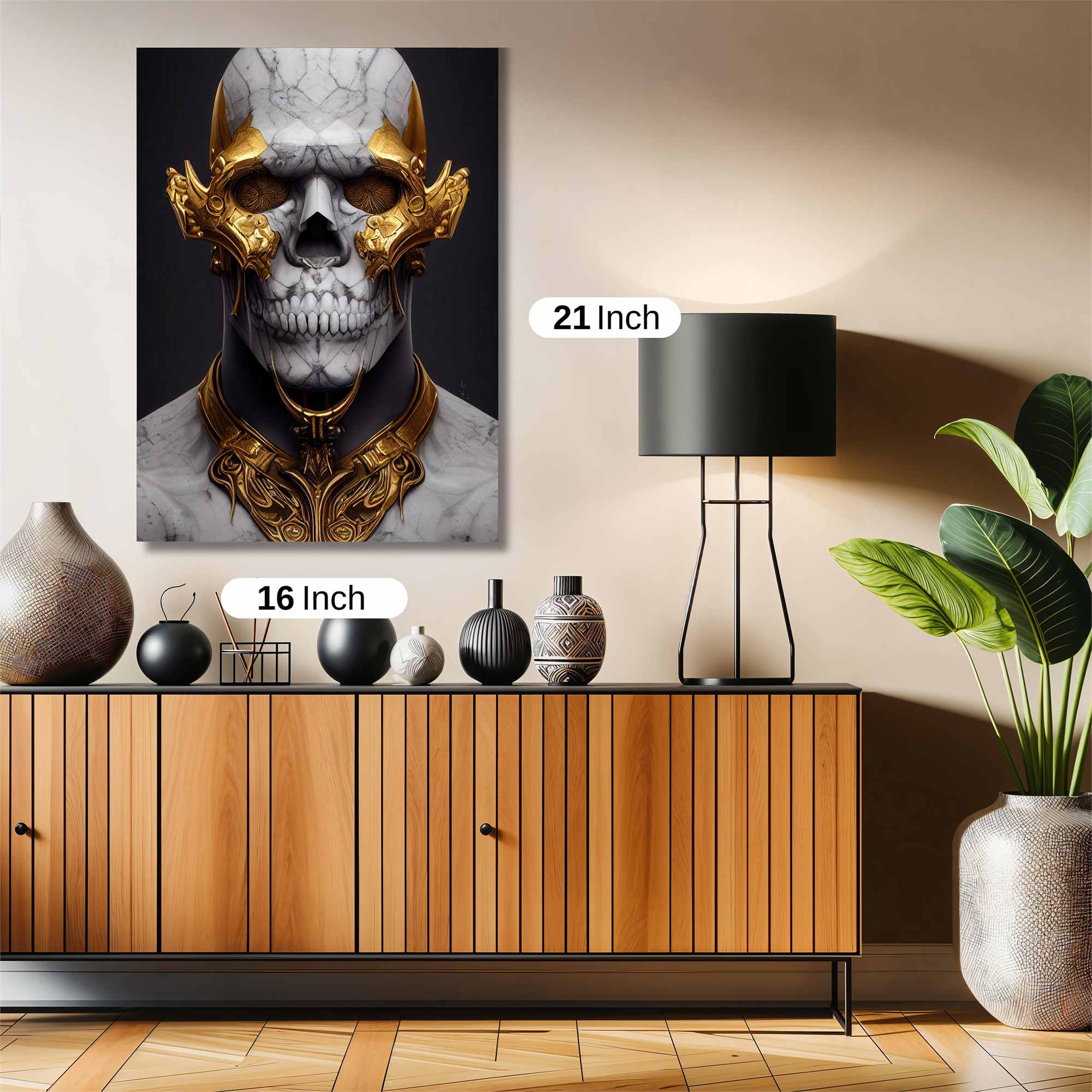 Skull Sovereign Safe Wall Magnetic / M