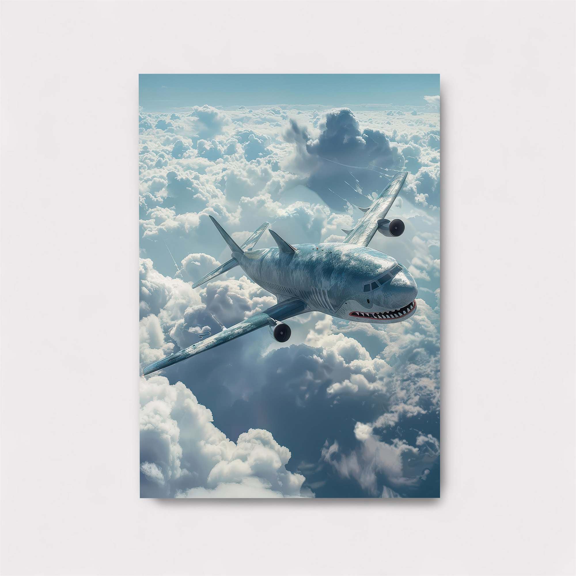 Sharkplane Whimsy Safe Wall Magnetic / M