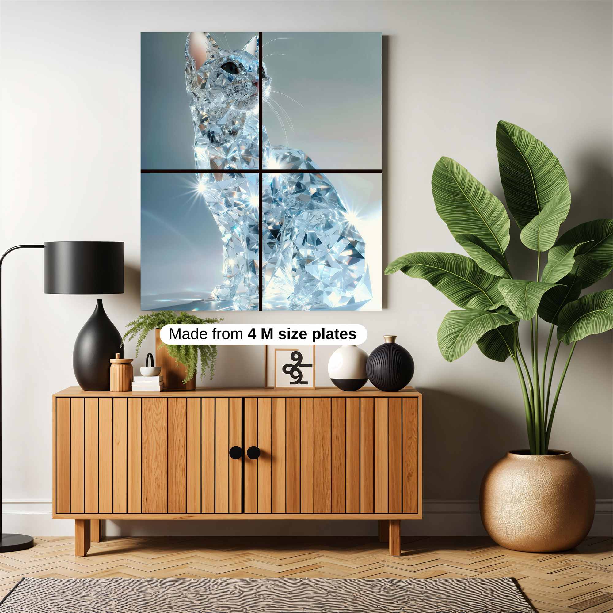 Diamond Serenity Safe Wall Magnetic / M