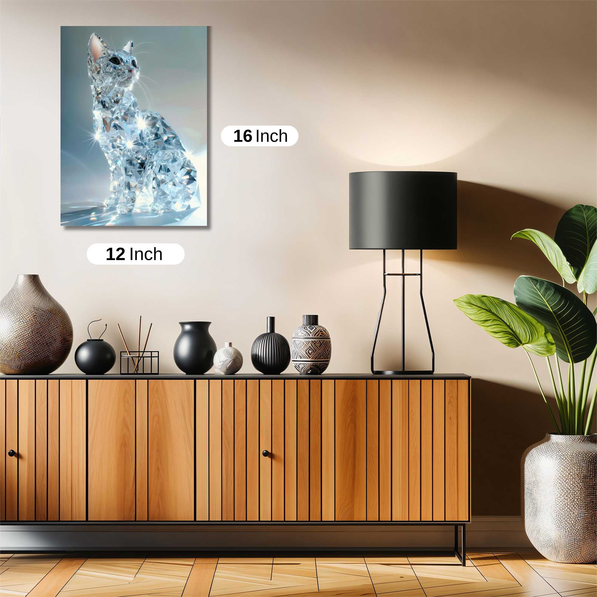 Diamond Serenity Safe Wall Magnetic / M