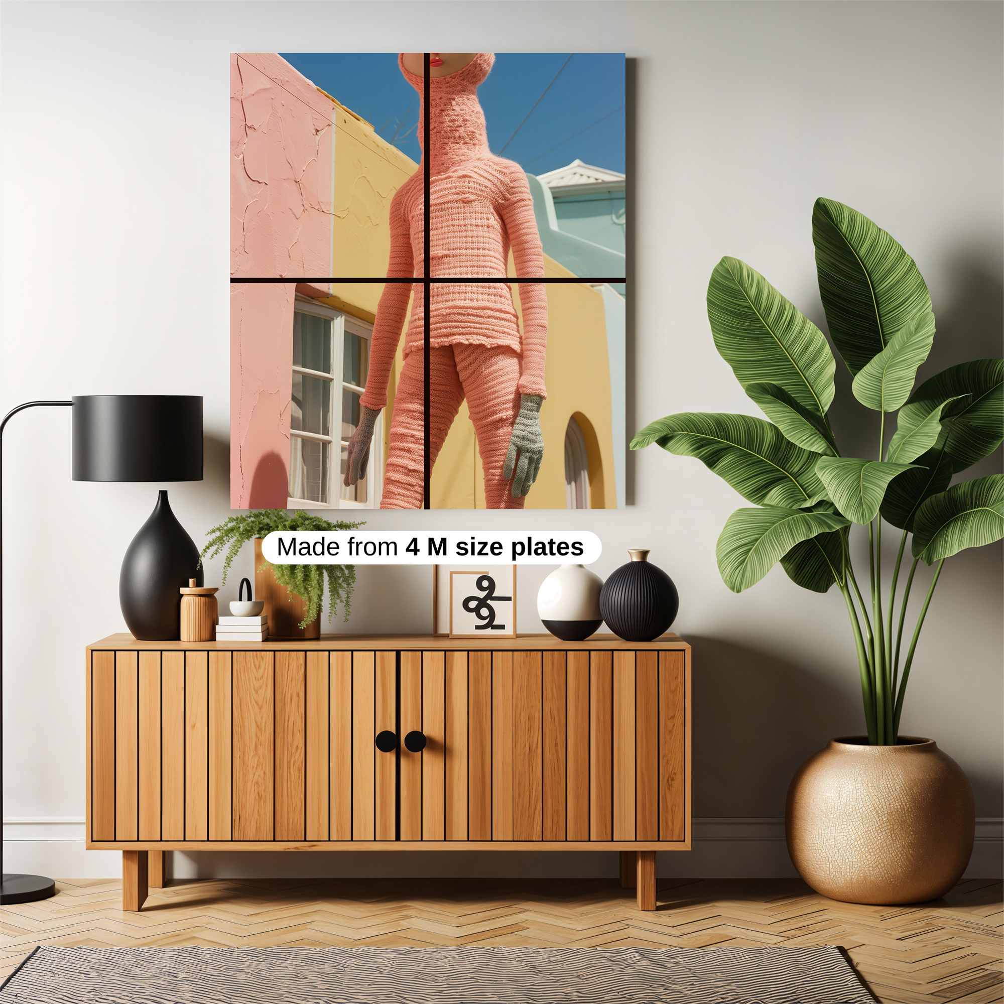 Knitted Whimsy Safe Wall Magnetic / M