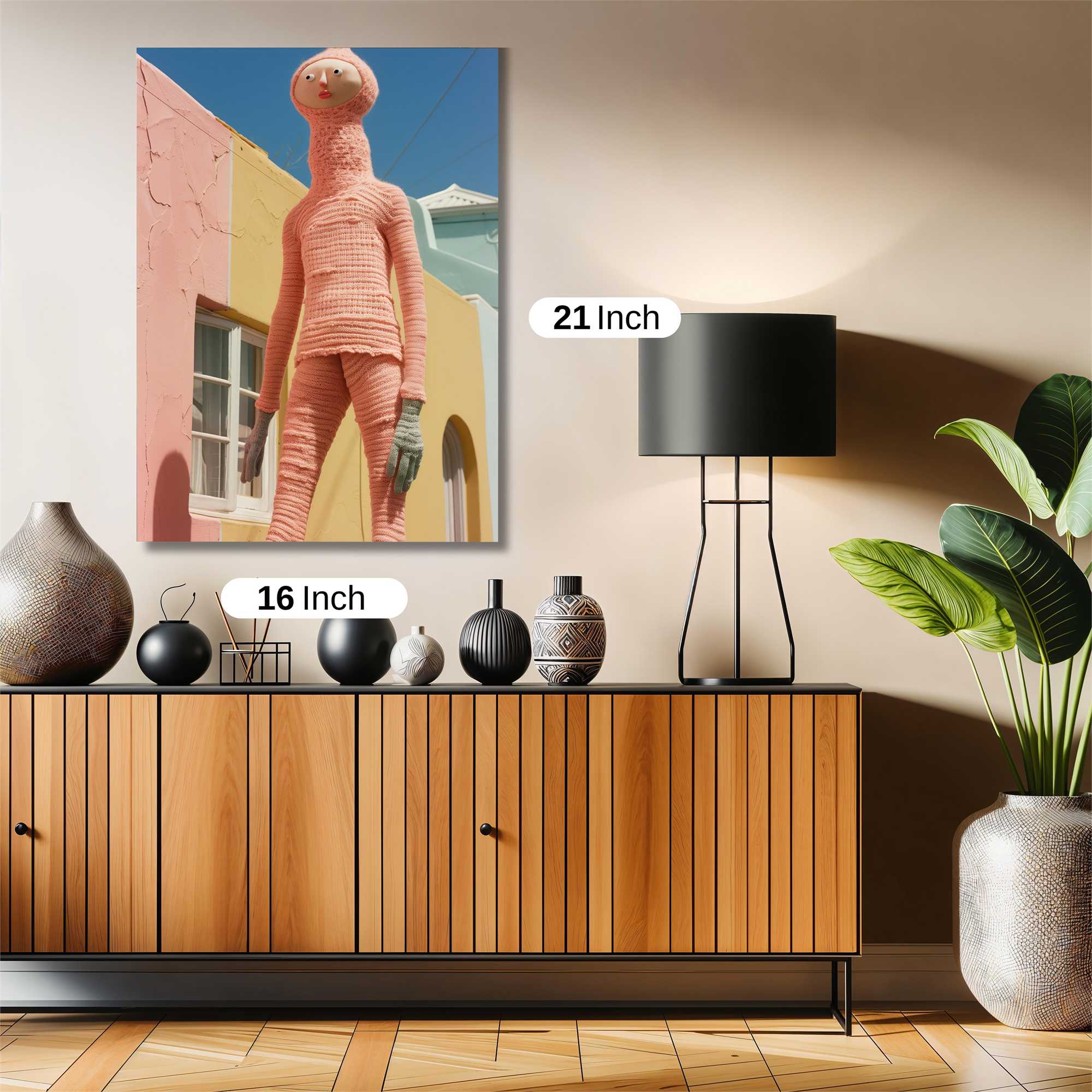 Knitted Whimsy Safe Wall Magnetic / M