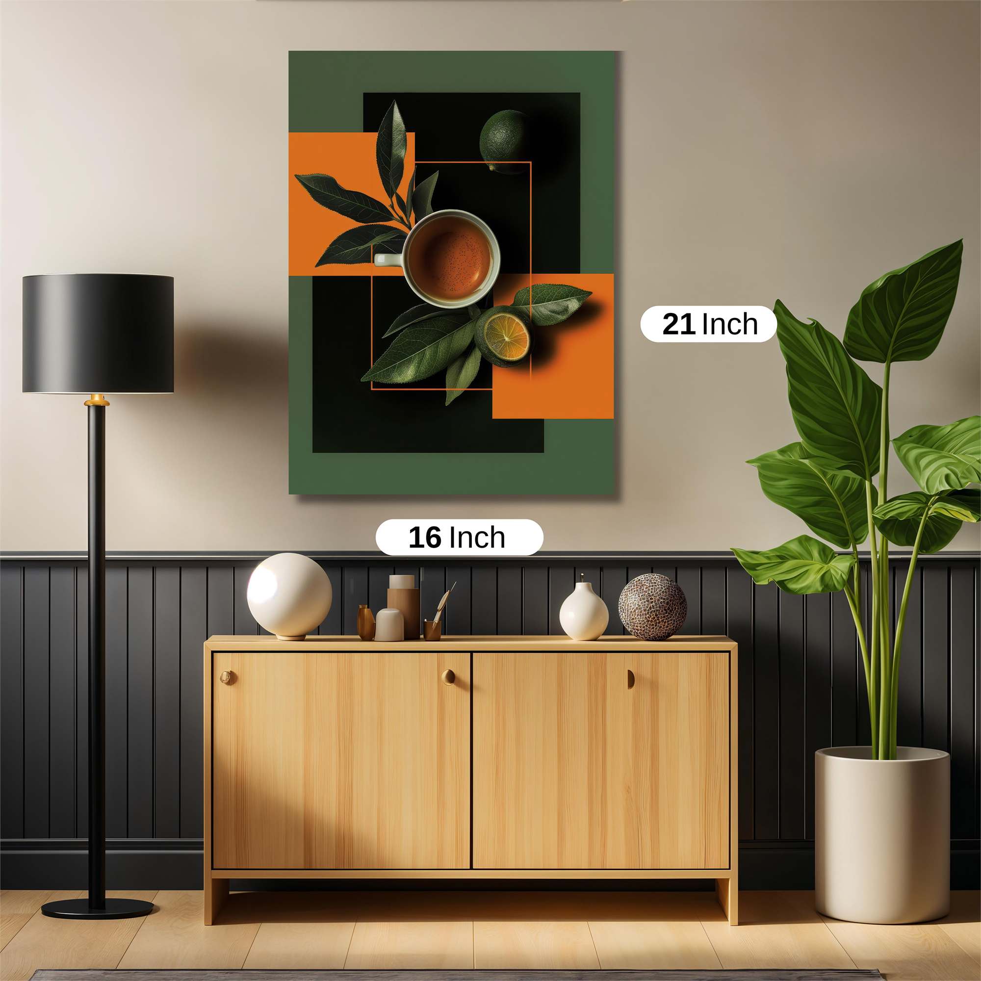 Citrus Serenity Safe Wall Magnetic / M
